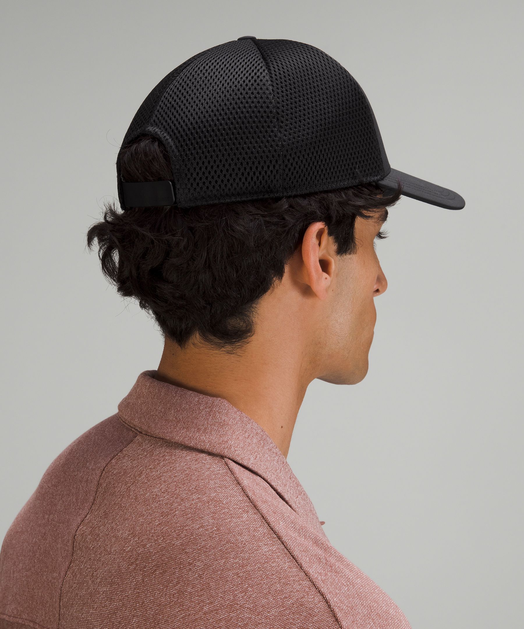 Shop Lululemon Trucker Hat In Black