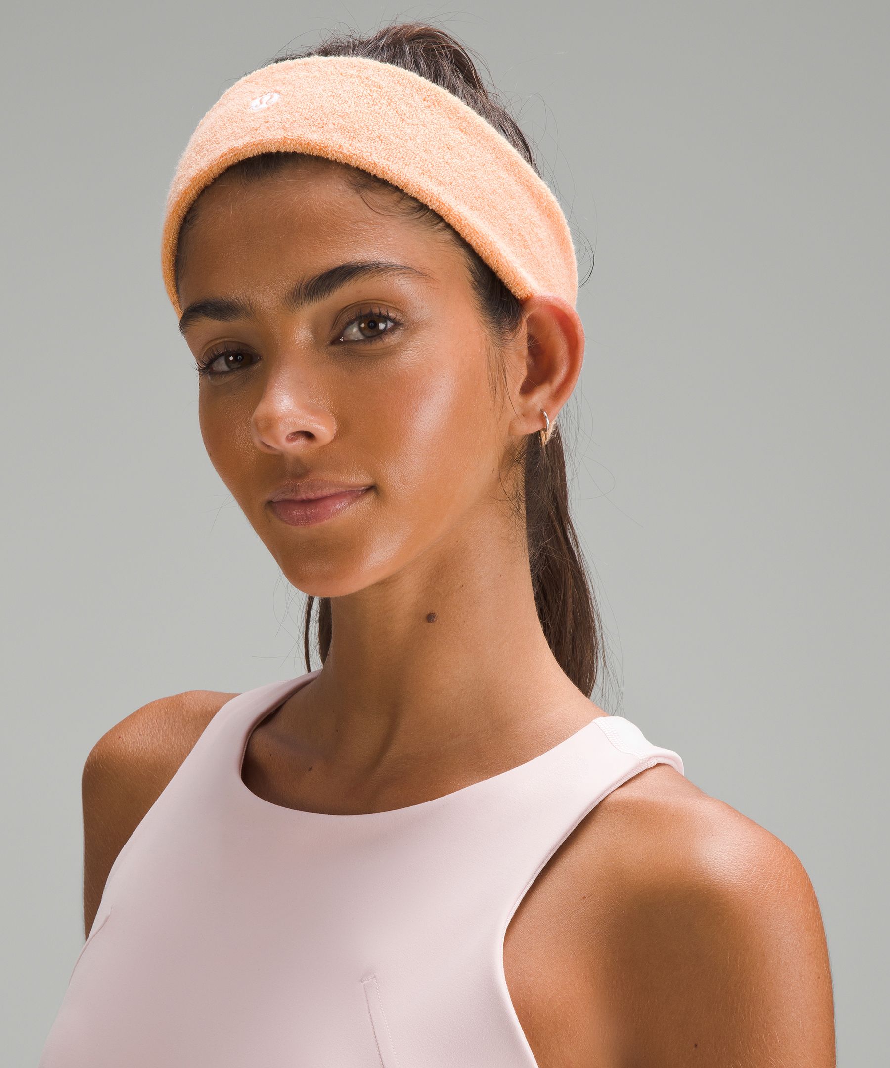 Shop Lululemon Cotton Terry Sweatband