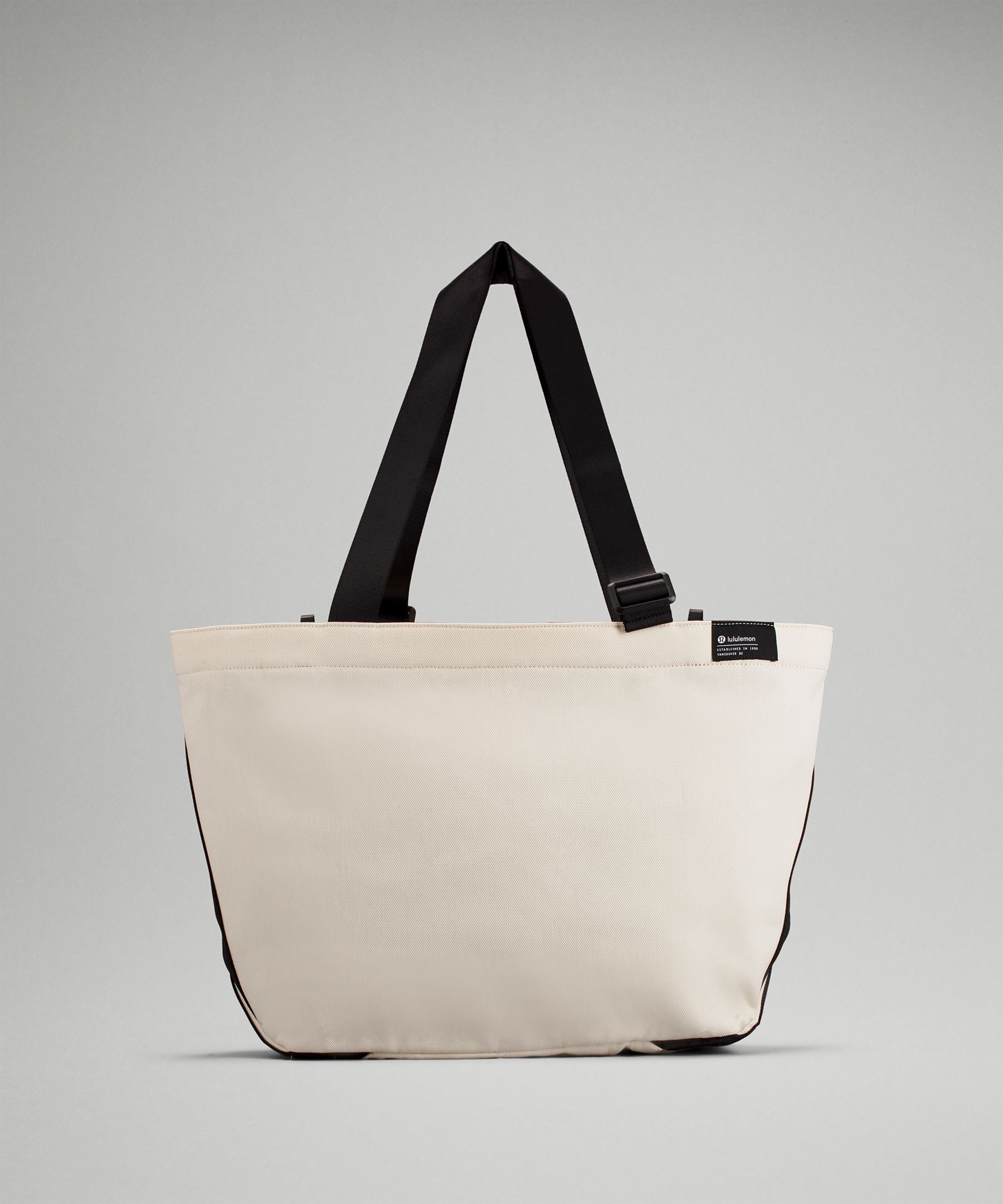 Lululemon Clean Lines Canvas Tote Bag 22l In Natural | ModeSens