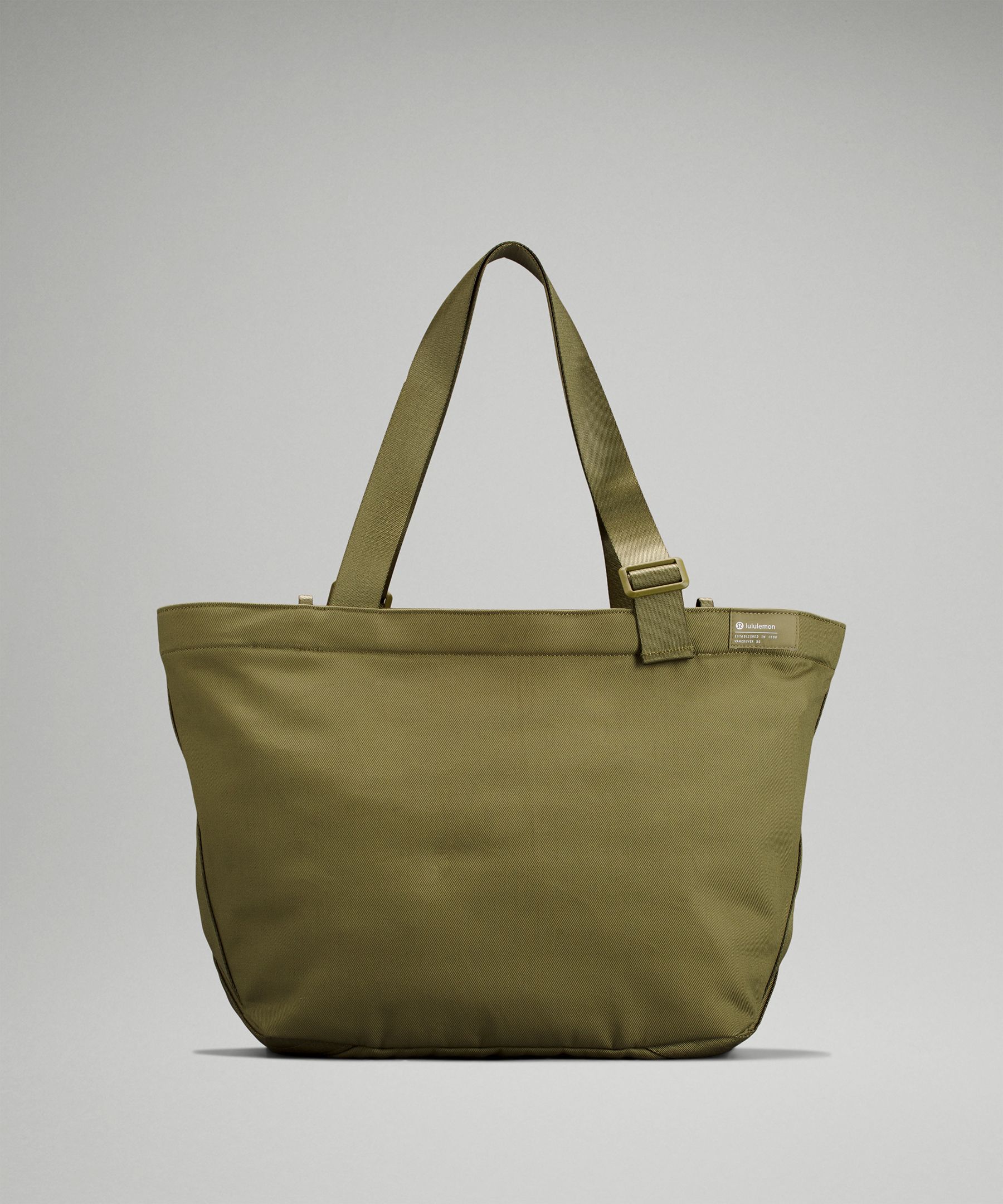 Buy Lululemon Large Reusable Tote Carryall Gym Bag, Green, Tote at