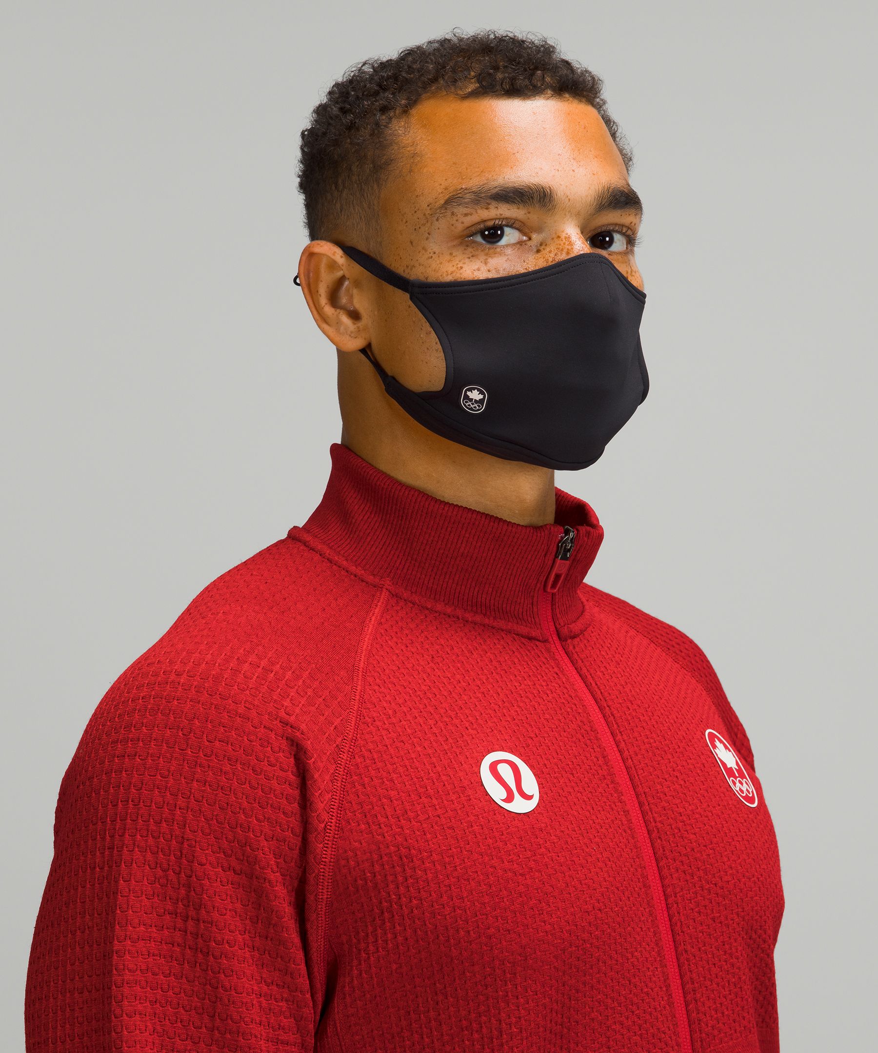 Lululemon Team Canada lululemon Ear Loop Face Mask 3 Pack *COC Logo Online Only. 5