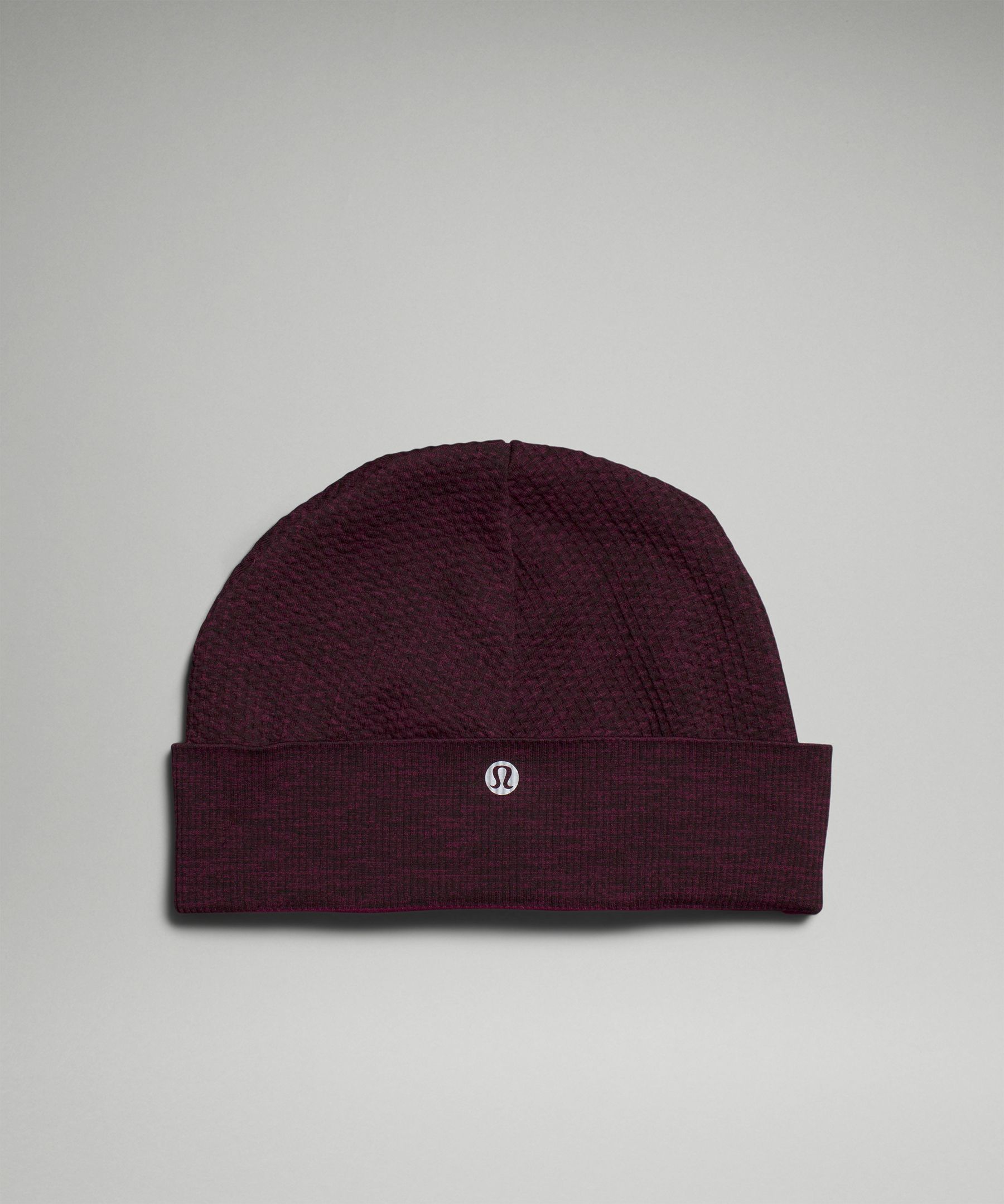 lululemon athletica Burgundy and Dark Gray Beanie Lululemon Beanie Hats for Women for sale | eBay main image 2