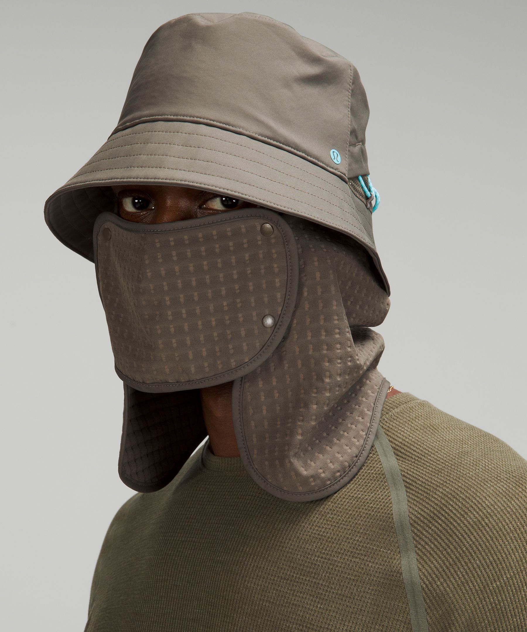 Fleece-Lined Convertible Hiking Bucket Hat
