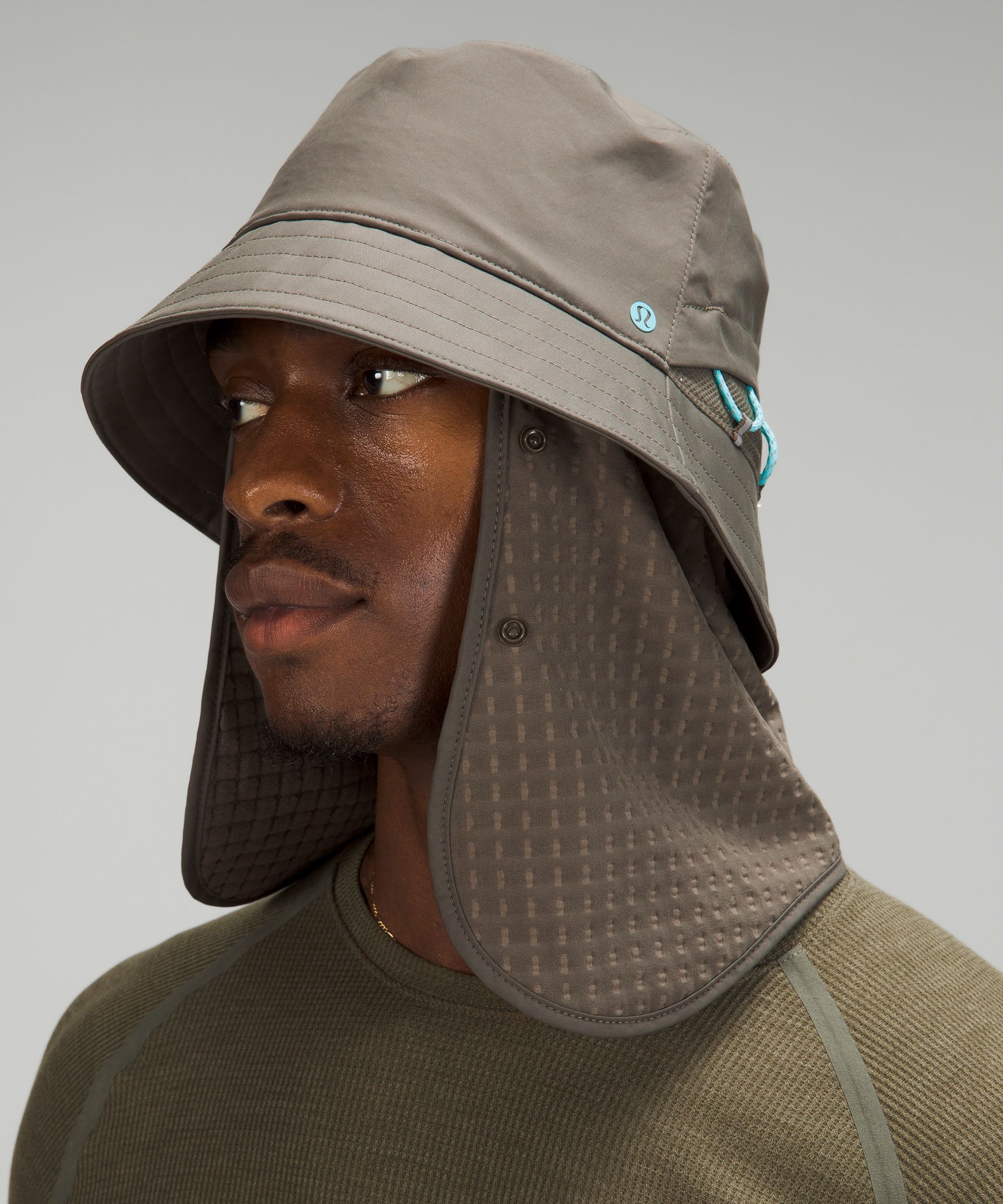 Fleece-Lined Convertible Hiking Bucket Hat