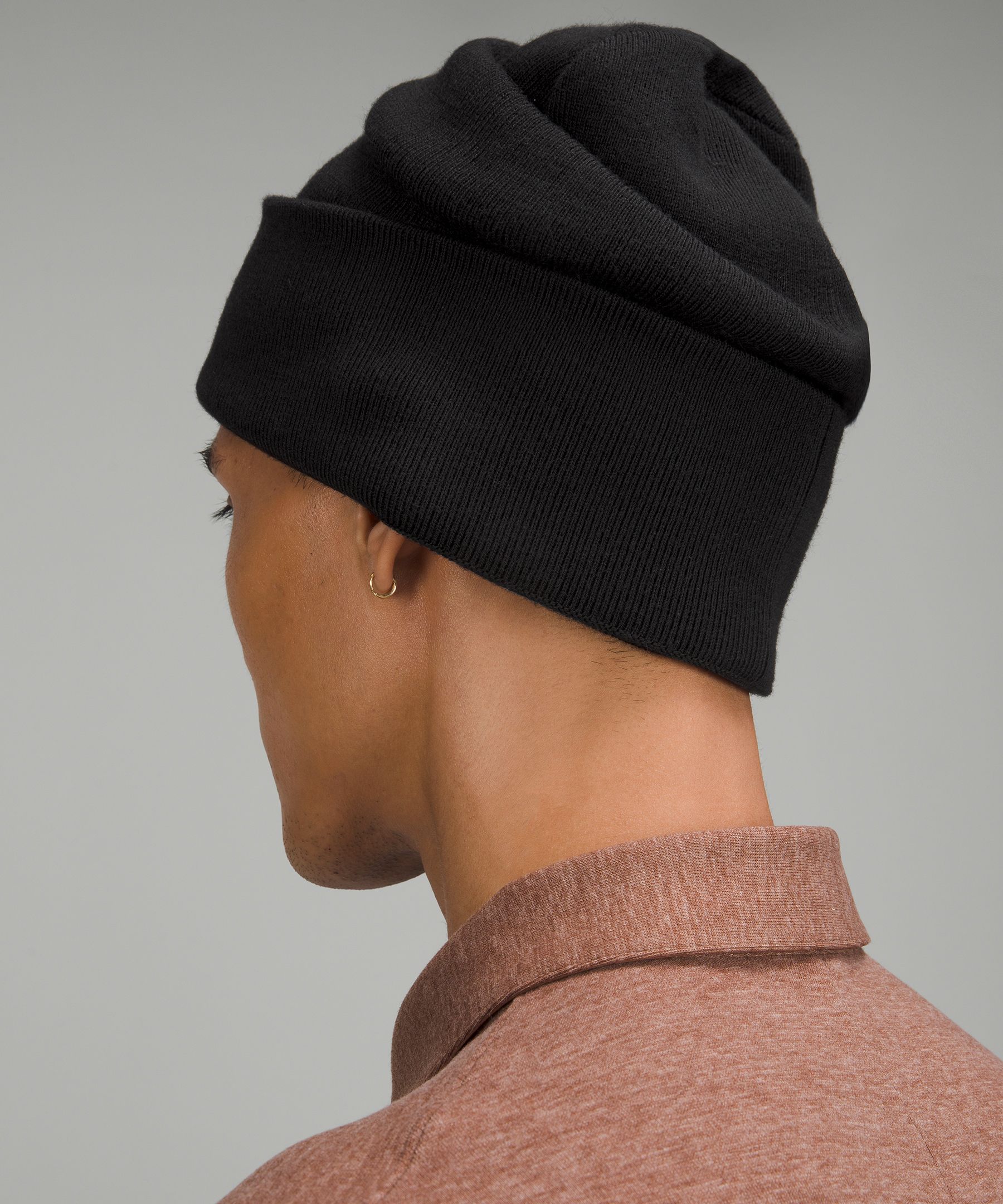 Shop Lululemon Warm Revelation Beanie In Black