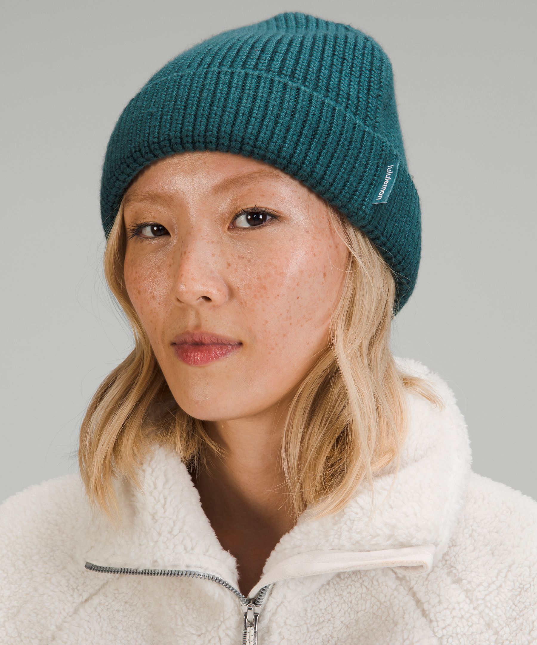 Close-Fit Wool-Blend Ribbed Knit Beanie | Hats | Lululemon HK