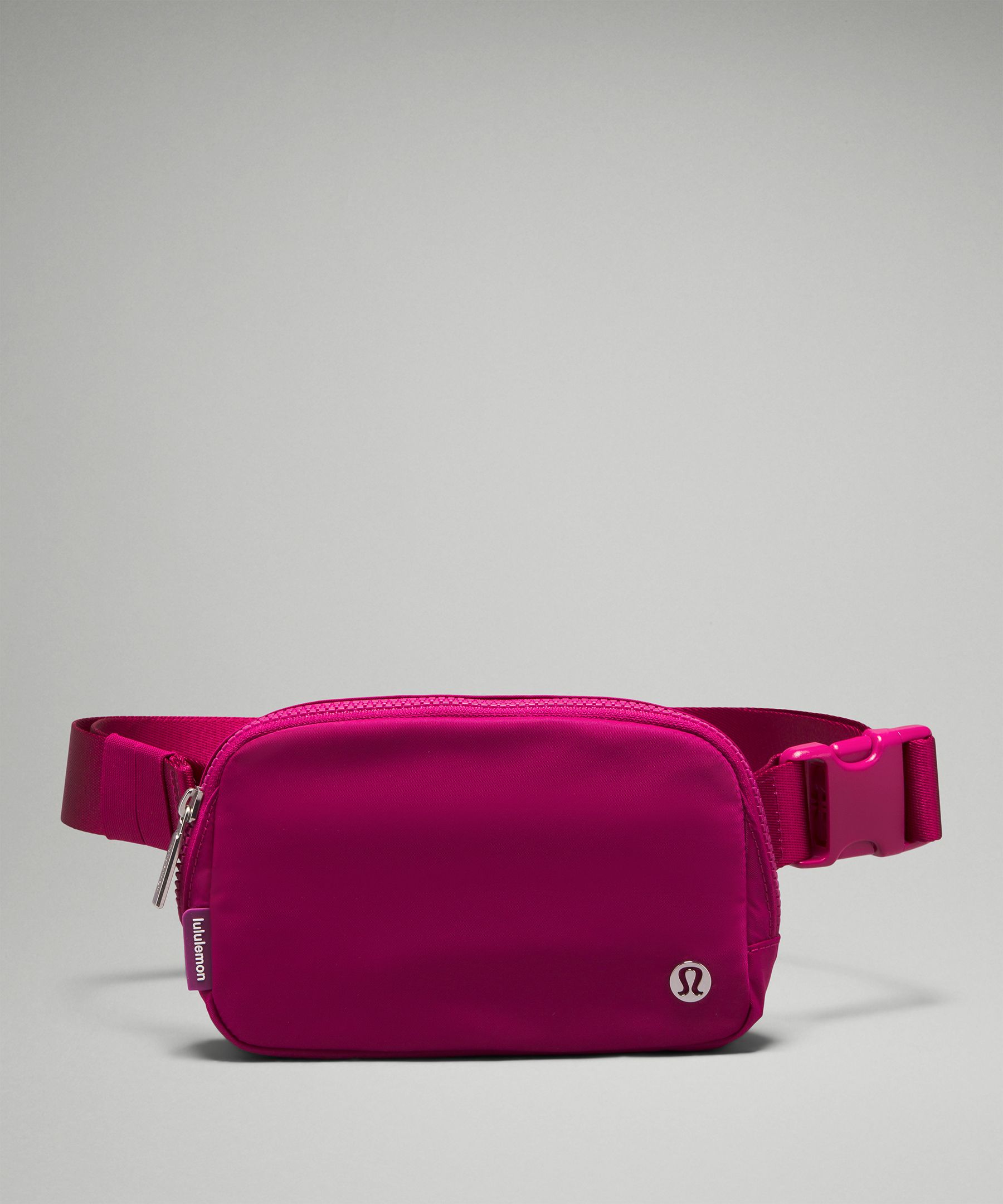 Lululemon Everywhere Belt Bag 1L - Sonic Pink / Cacao / Black - lulu  fanatics