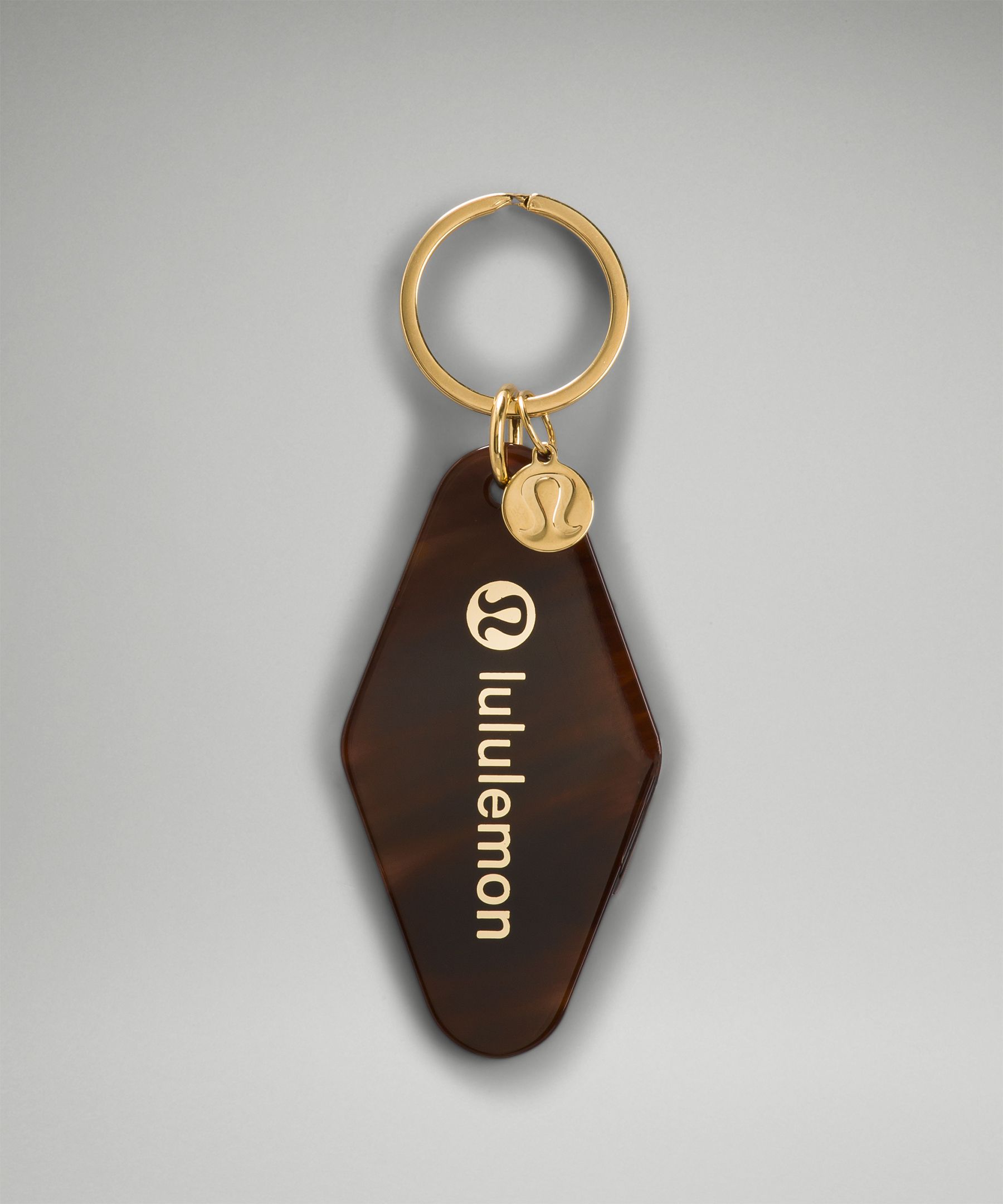 Lululemon Diamond-shaped Hotel Keychain