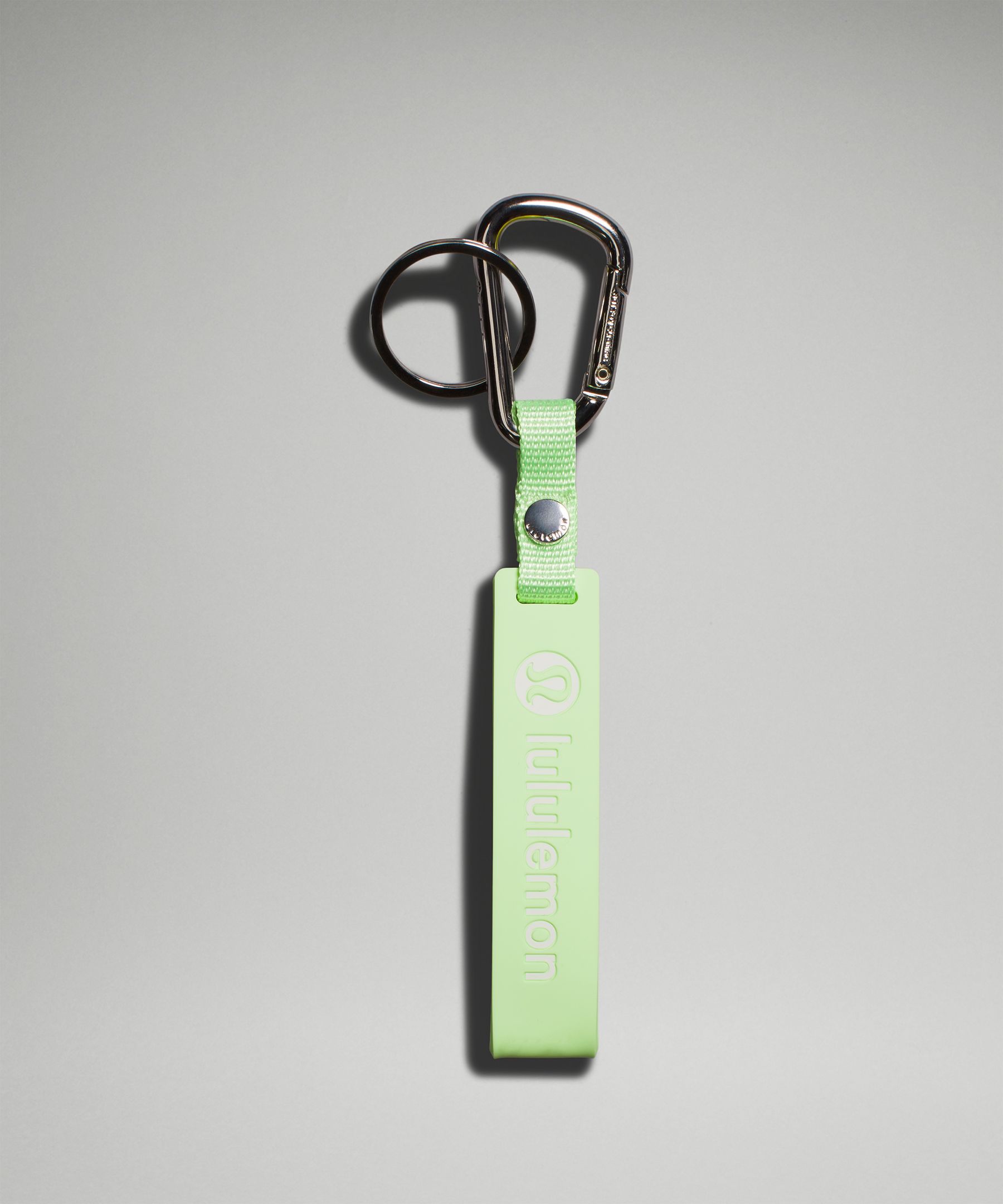 Lululemon Silicone Keychain