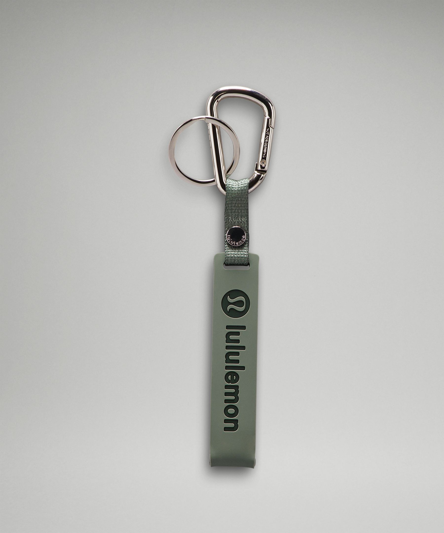 Shop Lululemon Silicone Keychain