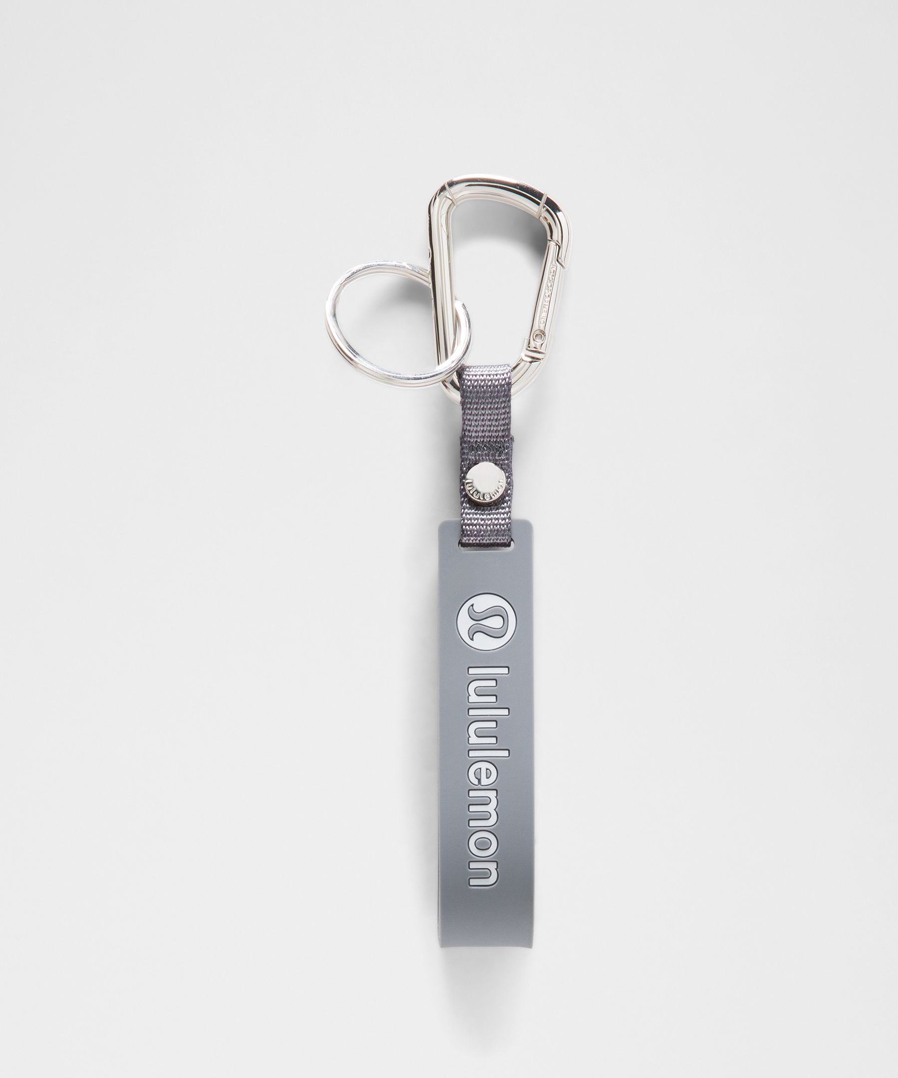 Lululemon - Silicone Keychain - Grey,neutral/solar Grey/starch Blue