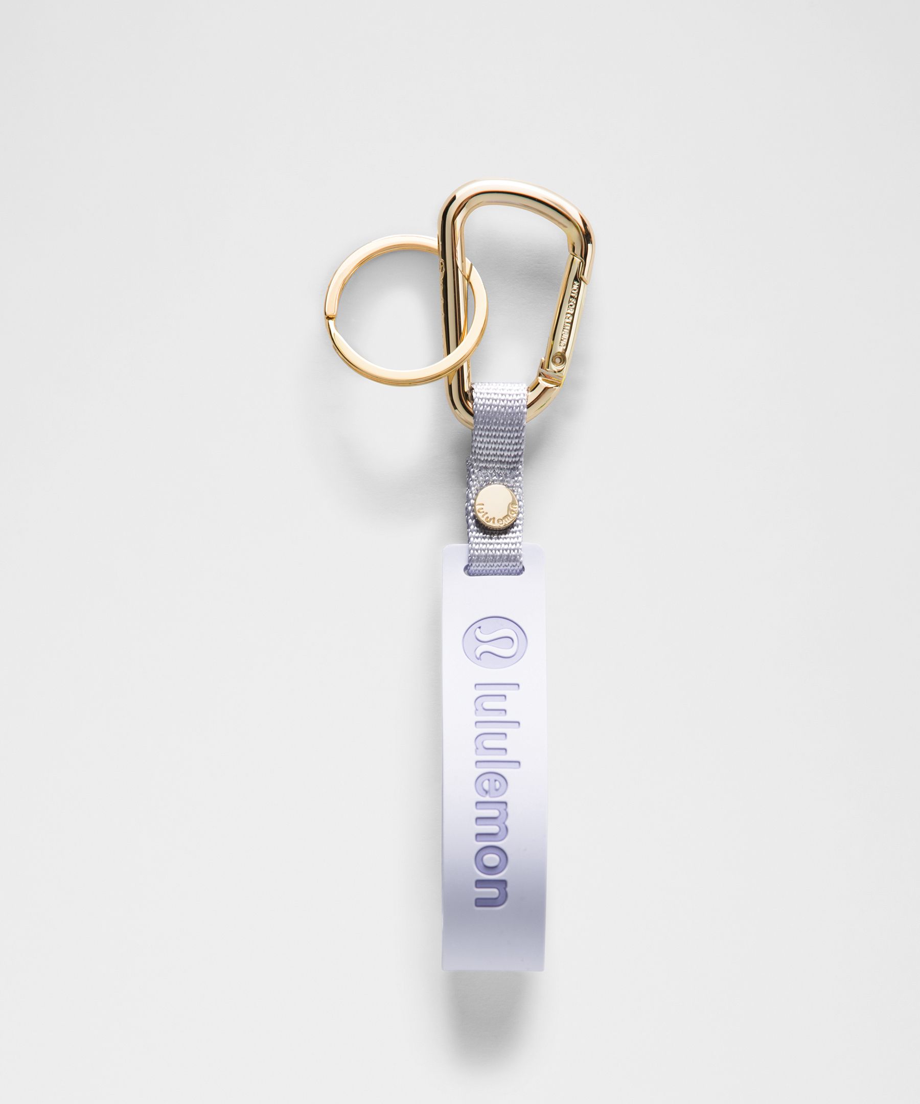 Lululemon Silicone Keychain