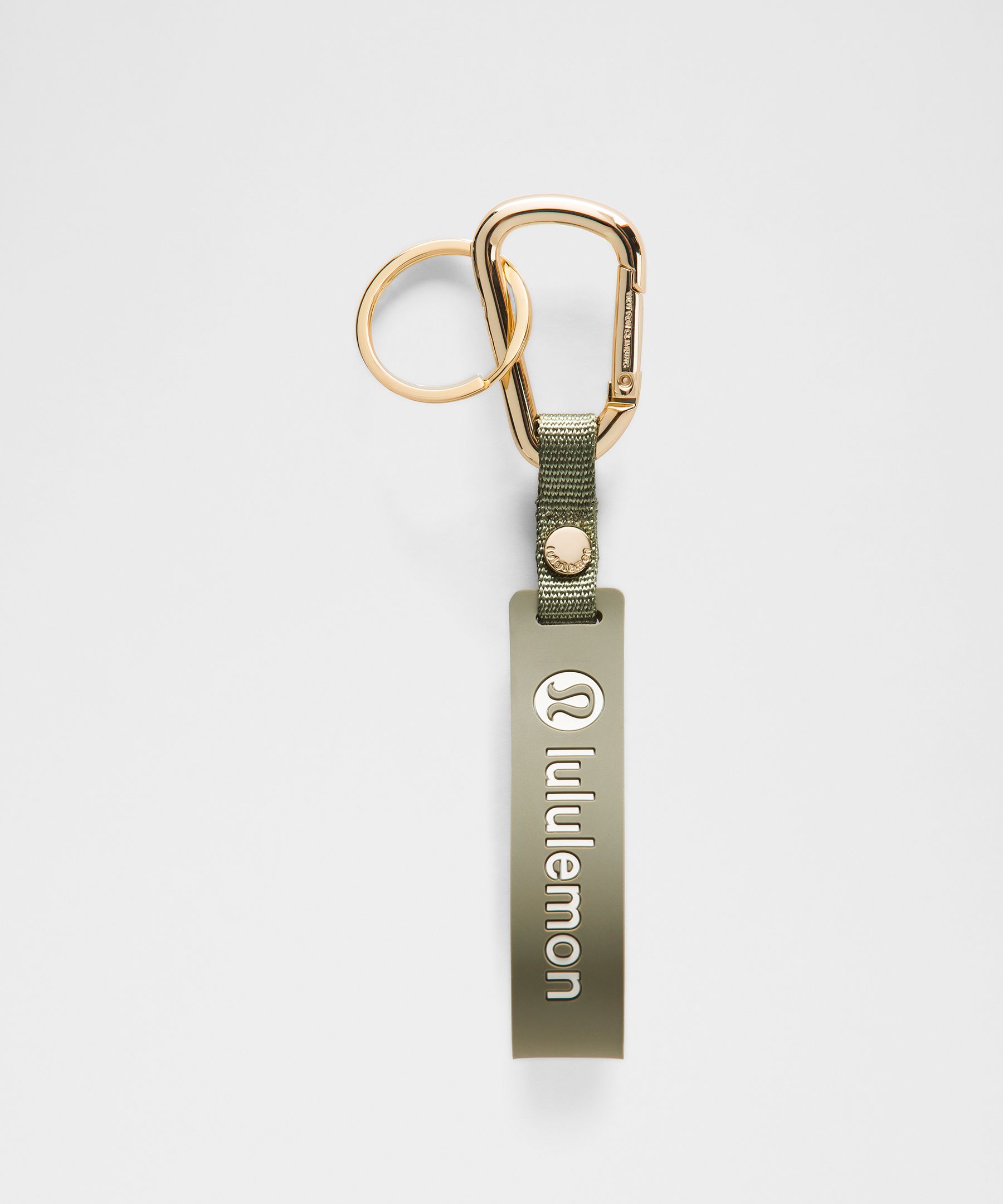 Lululemon Silicone Keychain