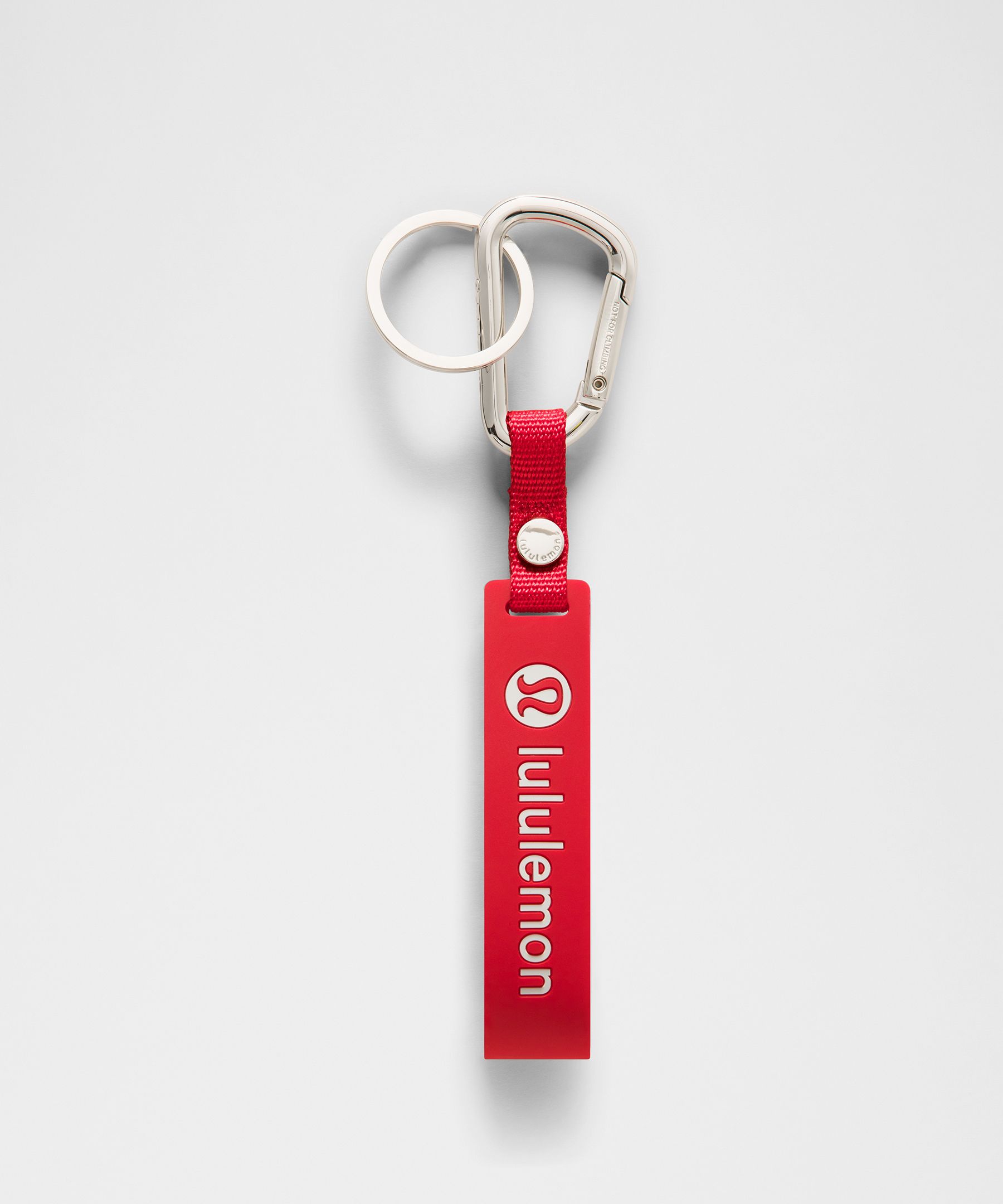 Silicone Keychain - Red