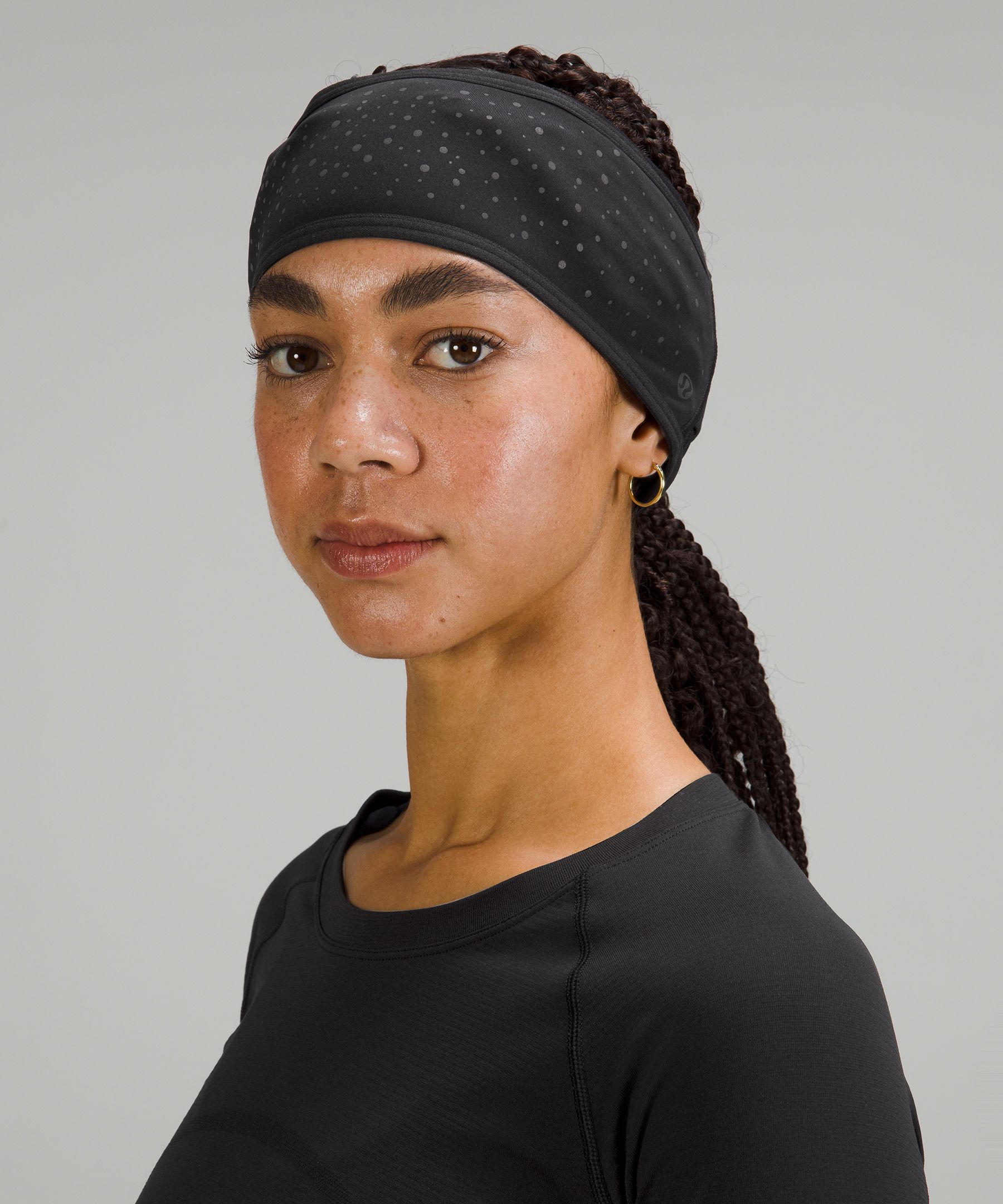 Fleece Reflective Running Ear Warmer