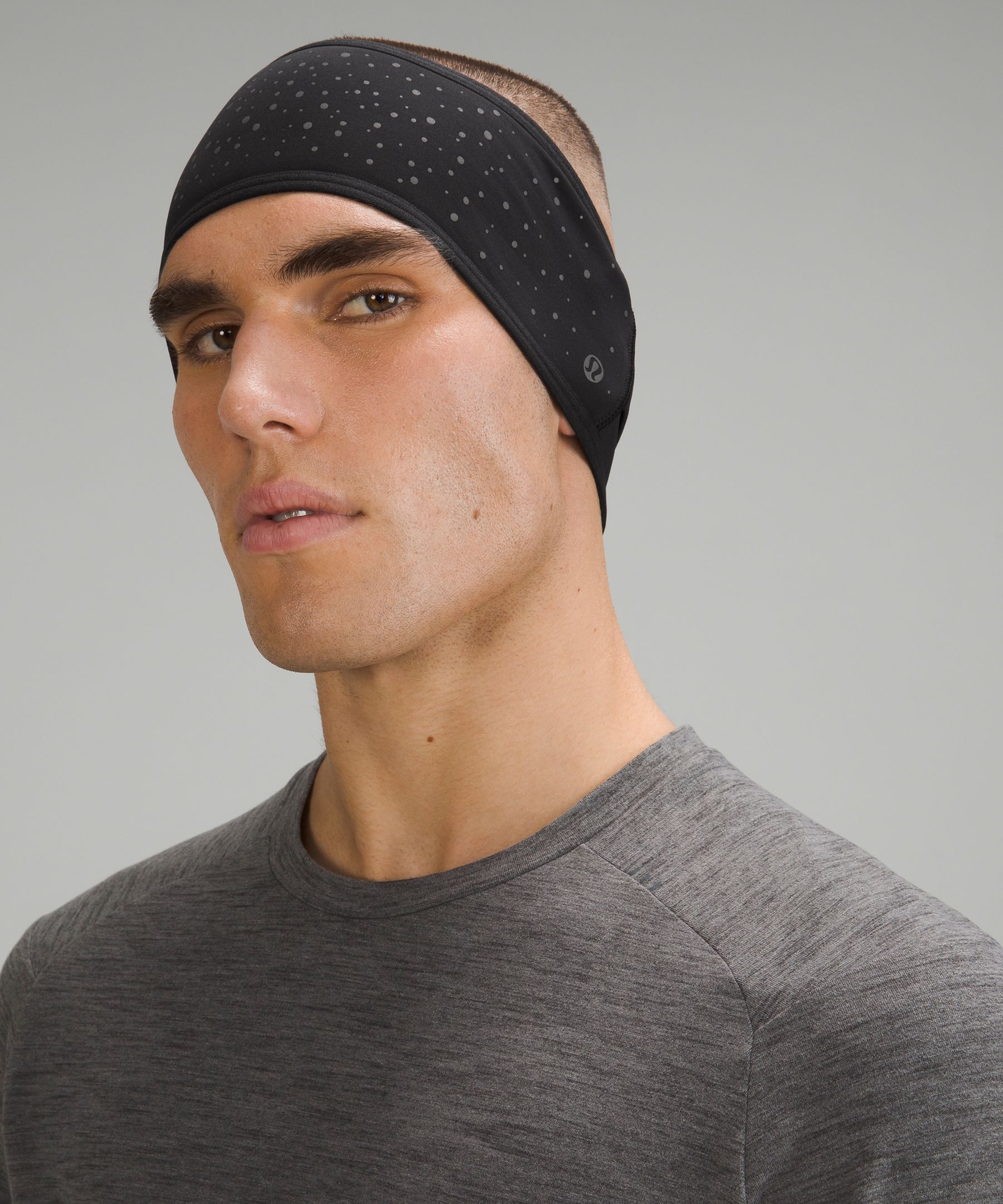 Fleece Reflective Running Ear Warmer, Unisex Hats