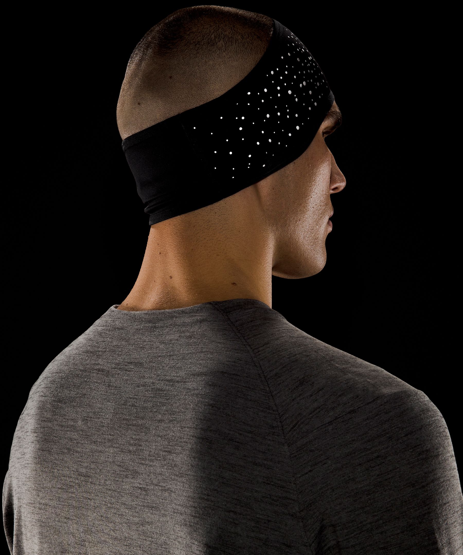 Fleece Reflective Running Ear Warmer