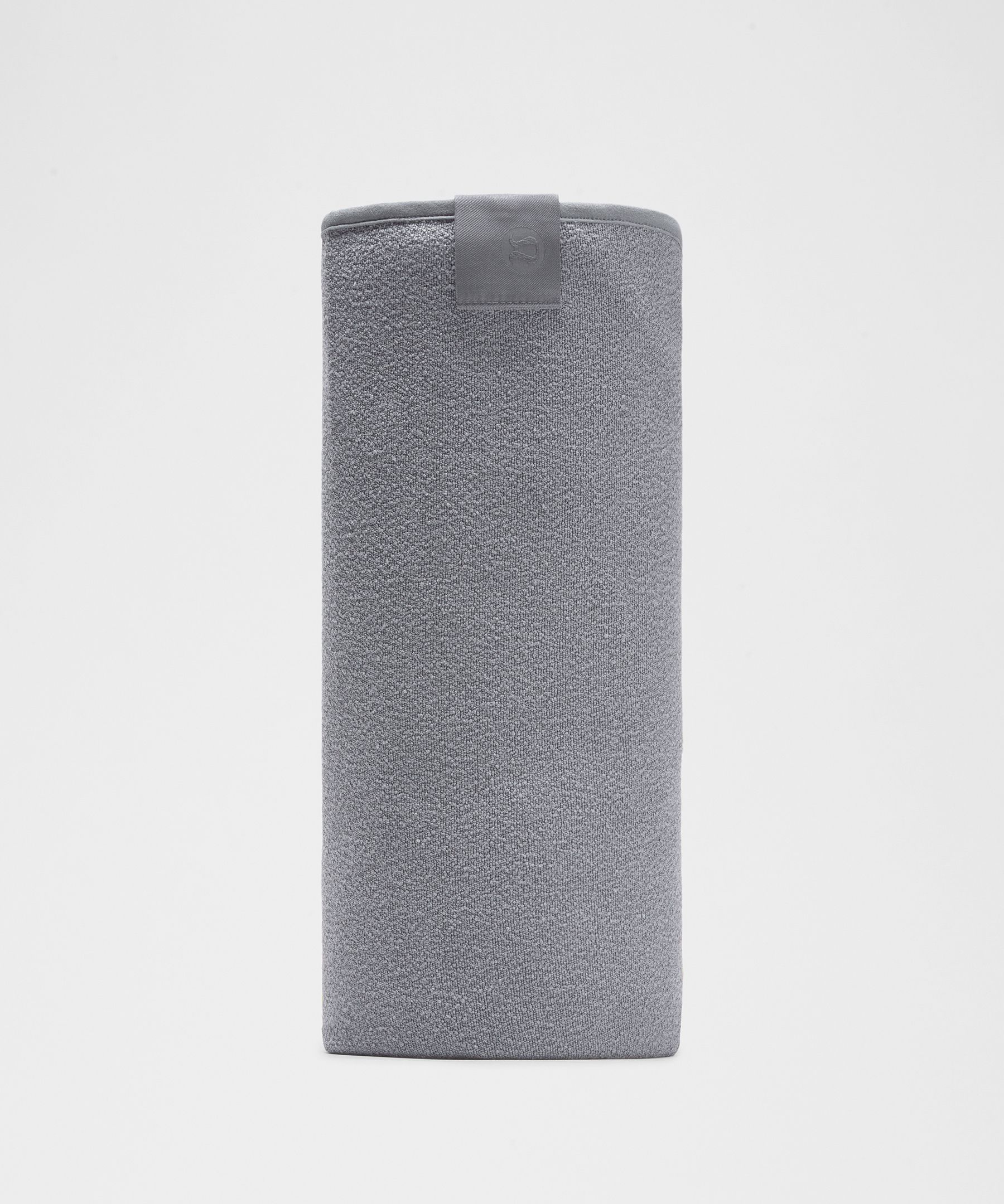 Yoga Mat Towel with Grip - Grey