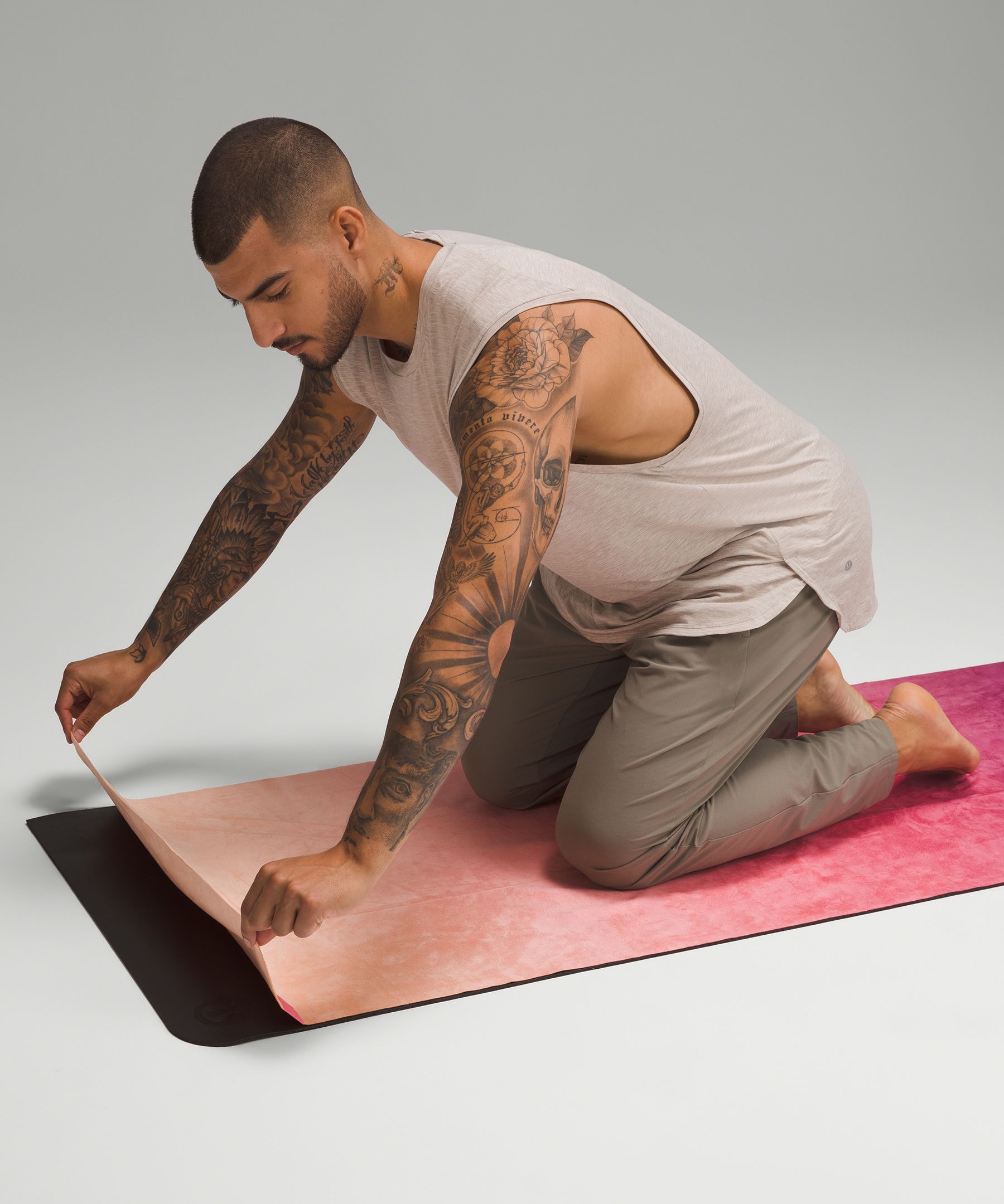 Fitness Yoga Mat Rubber  Workout accessories, Unisex accessories