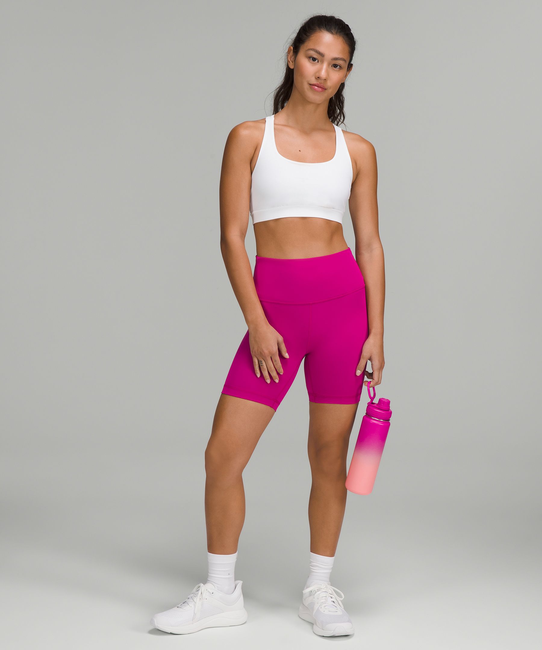 Her own words Sport Bra  lululemon nike alo Gymshark sweaty betty, 女裝,  運動服裝- Carousell