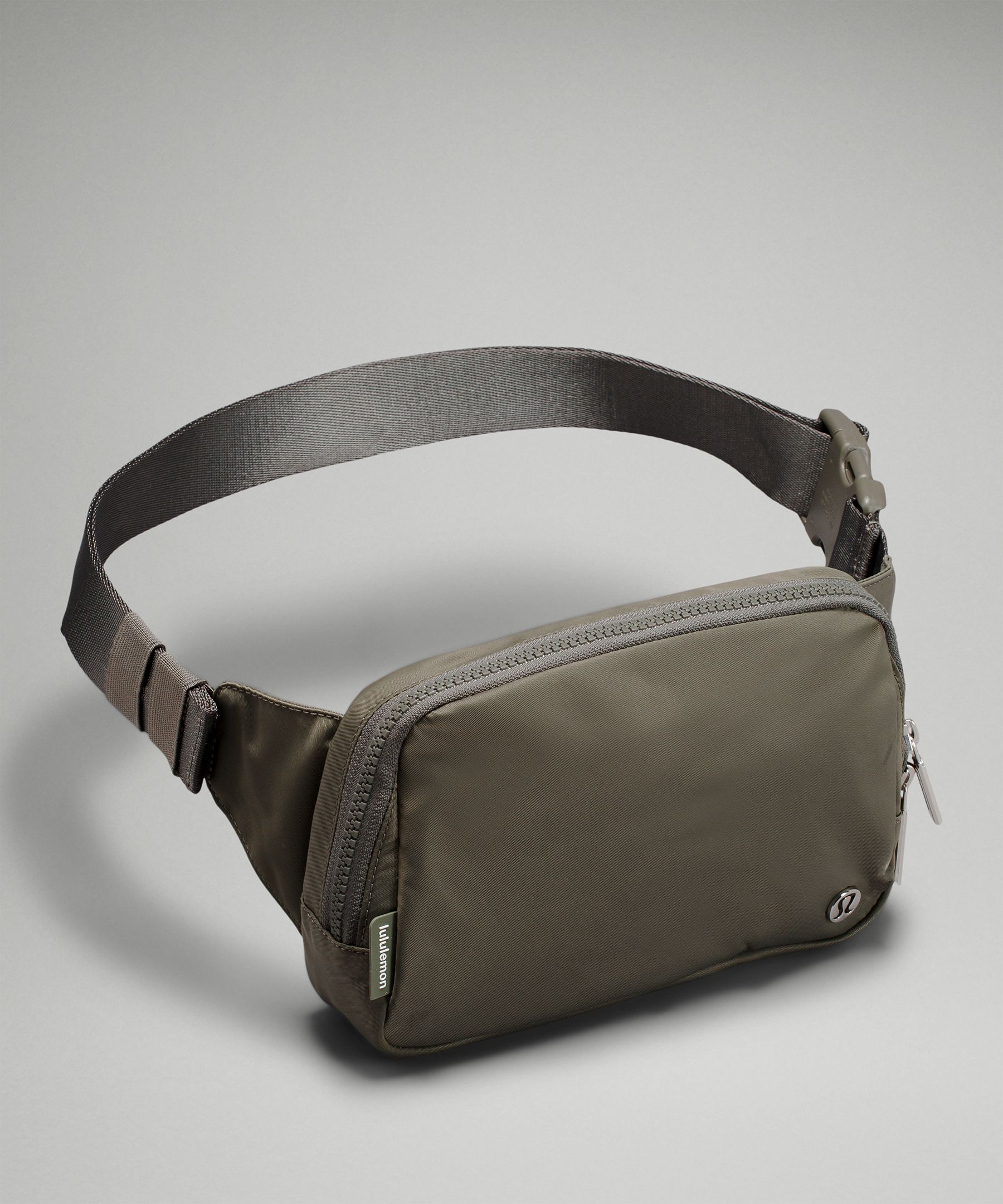 lululemon belt bag gray sage