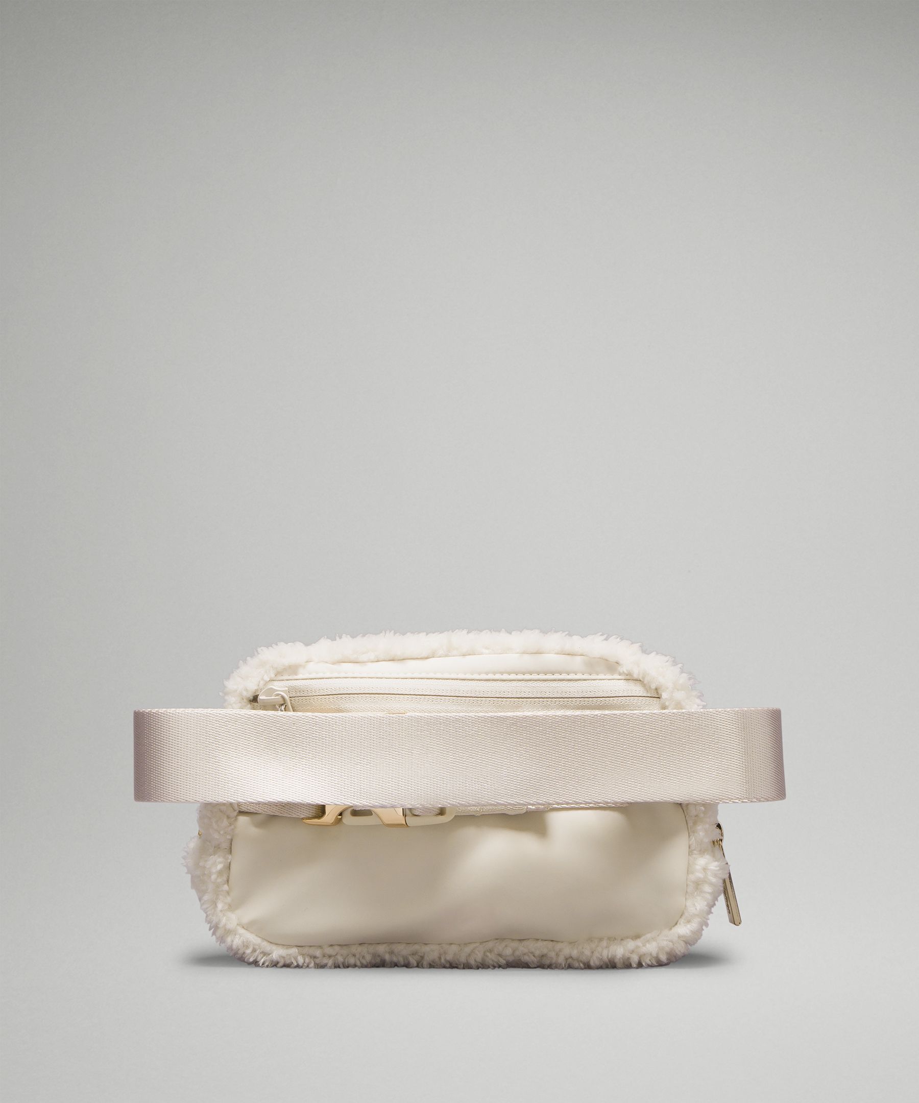 Lululemon NEW Everywhere Fleece Belt Bag White - $82 New With