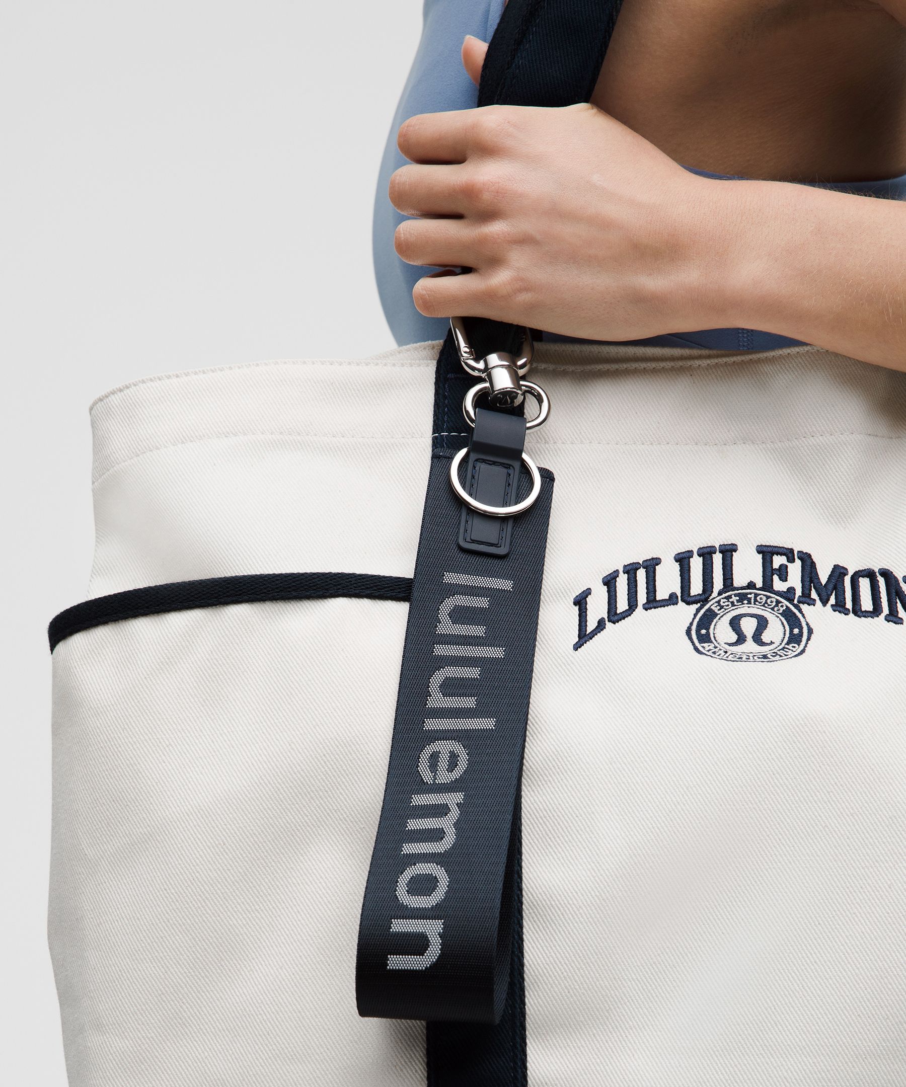 Lululemon Never Lost Keychain