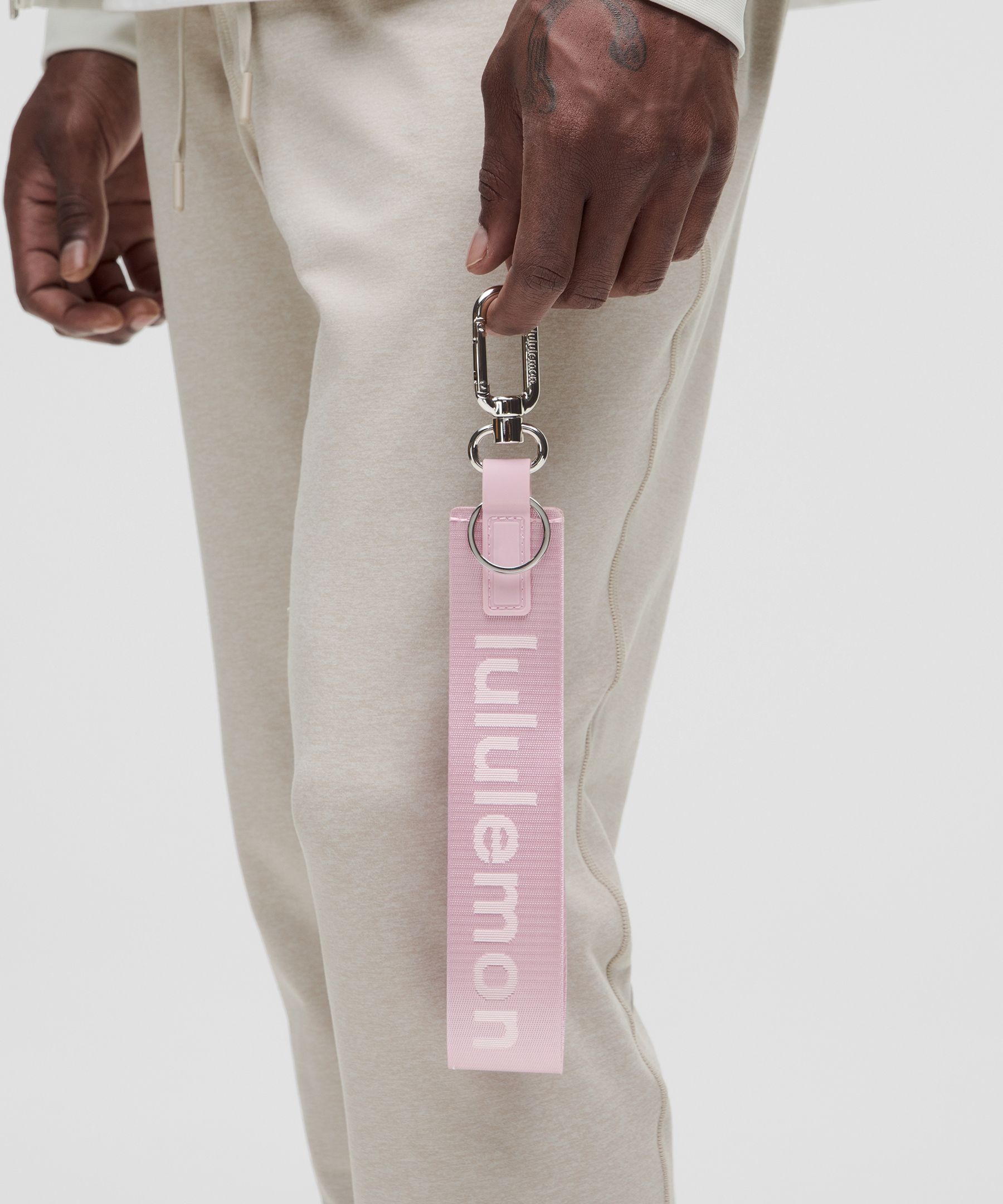 Nwt Brand Keychain Opal New Style Lost Dark Lavenderwhite Lululemon New  Never, Key & Card Holders