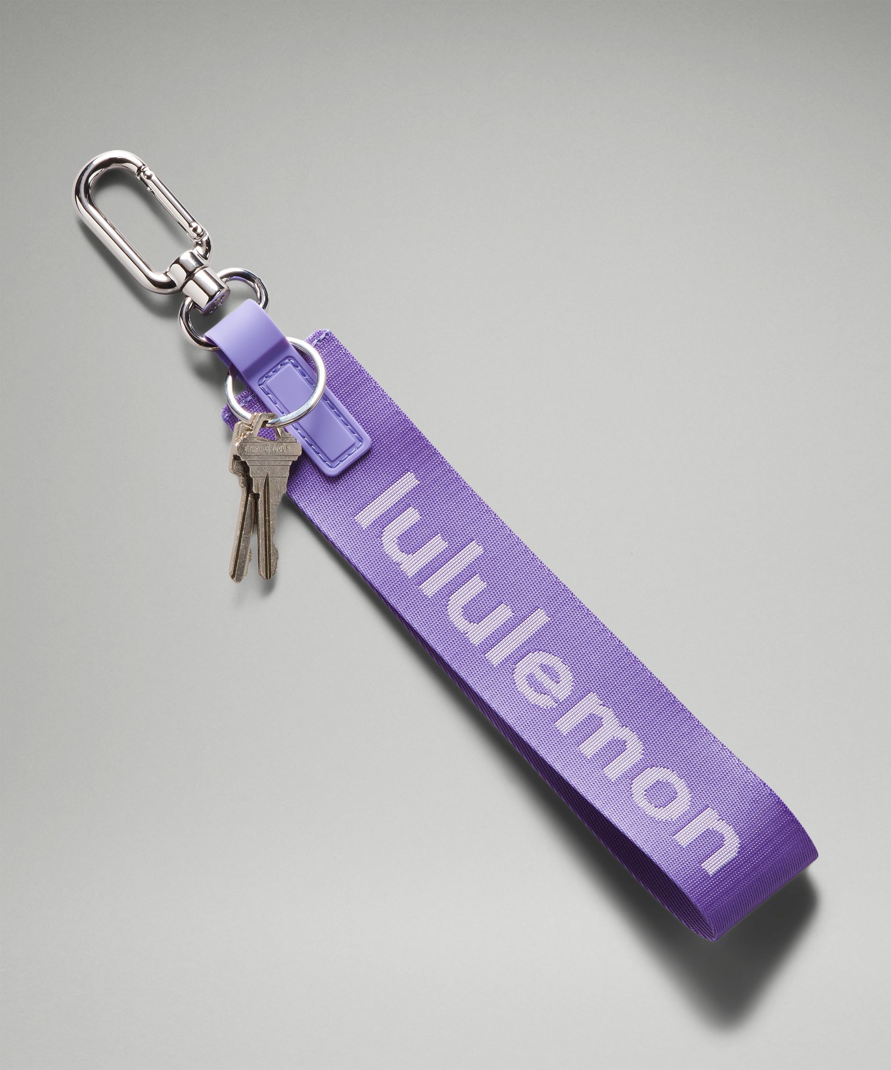 Lululemon Never Lost Keychain Love Red Sonic Pink