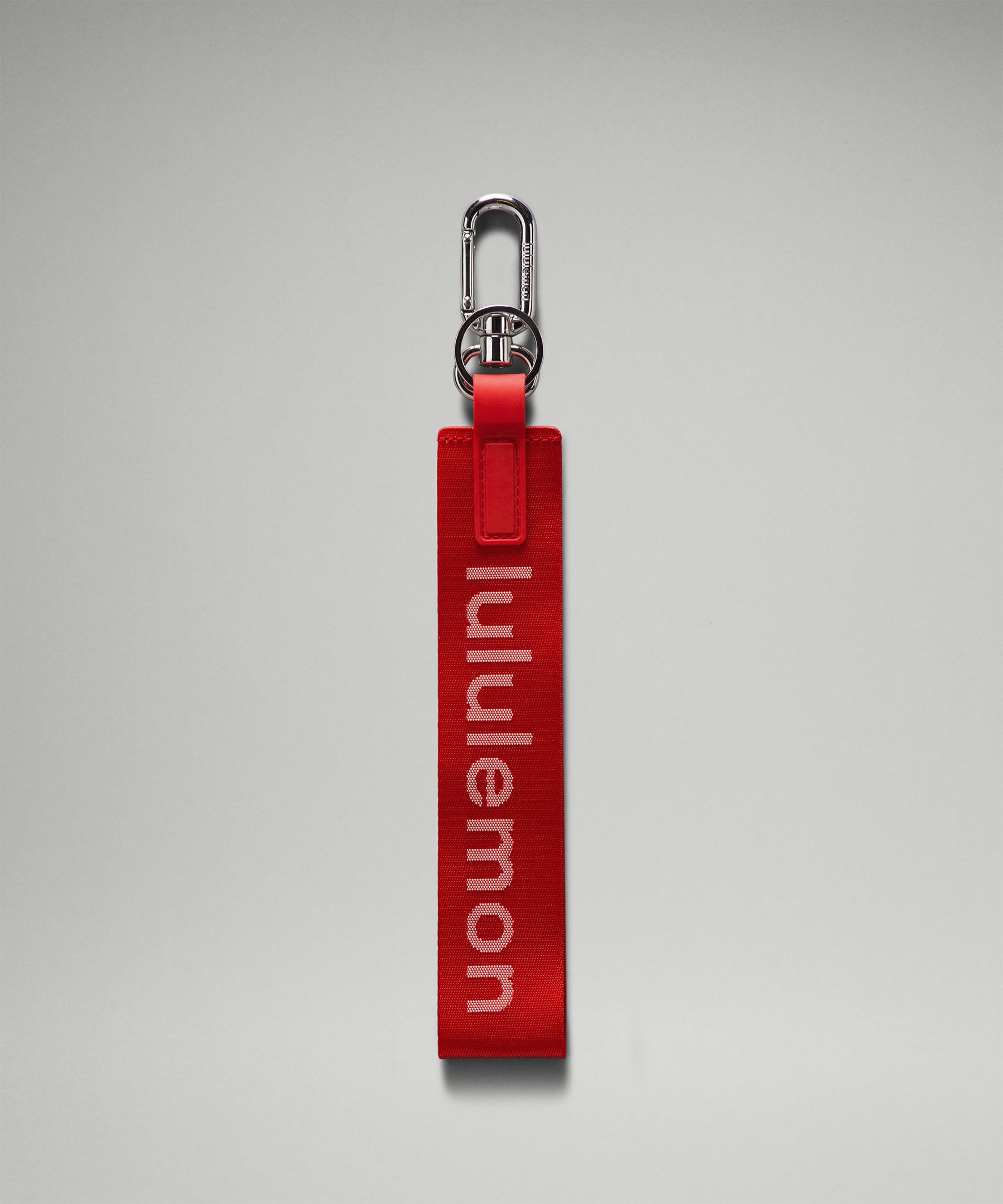 Lululemon Silicone Keychain - Red