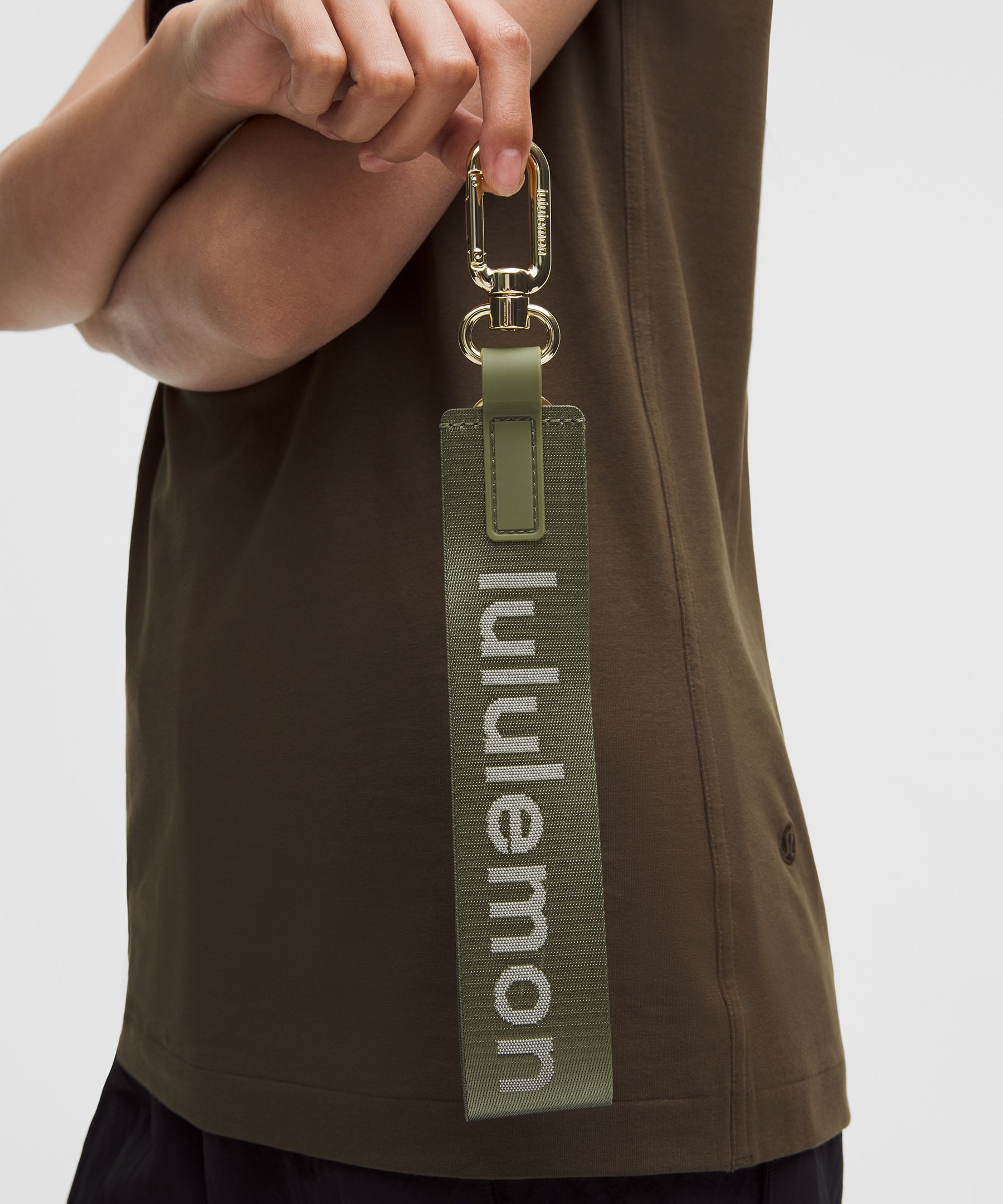 Lululemon Never Lost Keychain