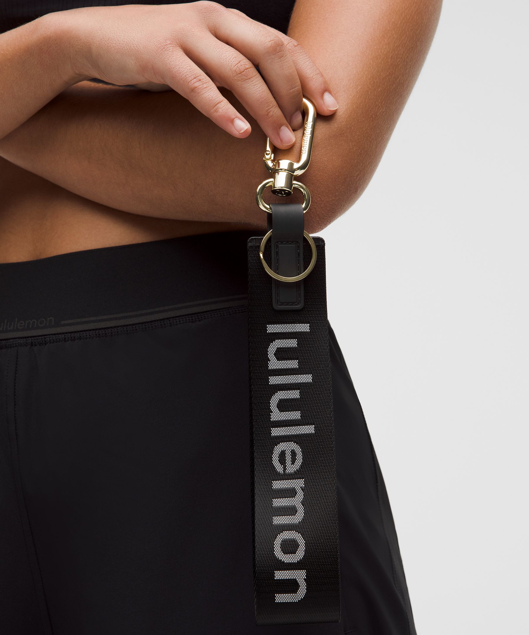 Lululemon Never Lost Keychain