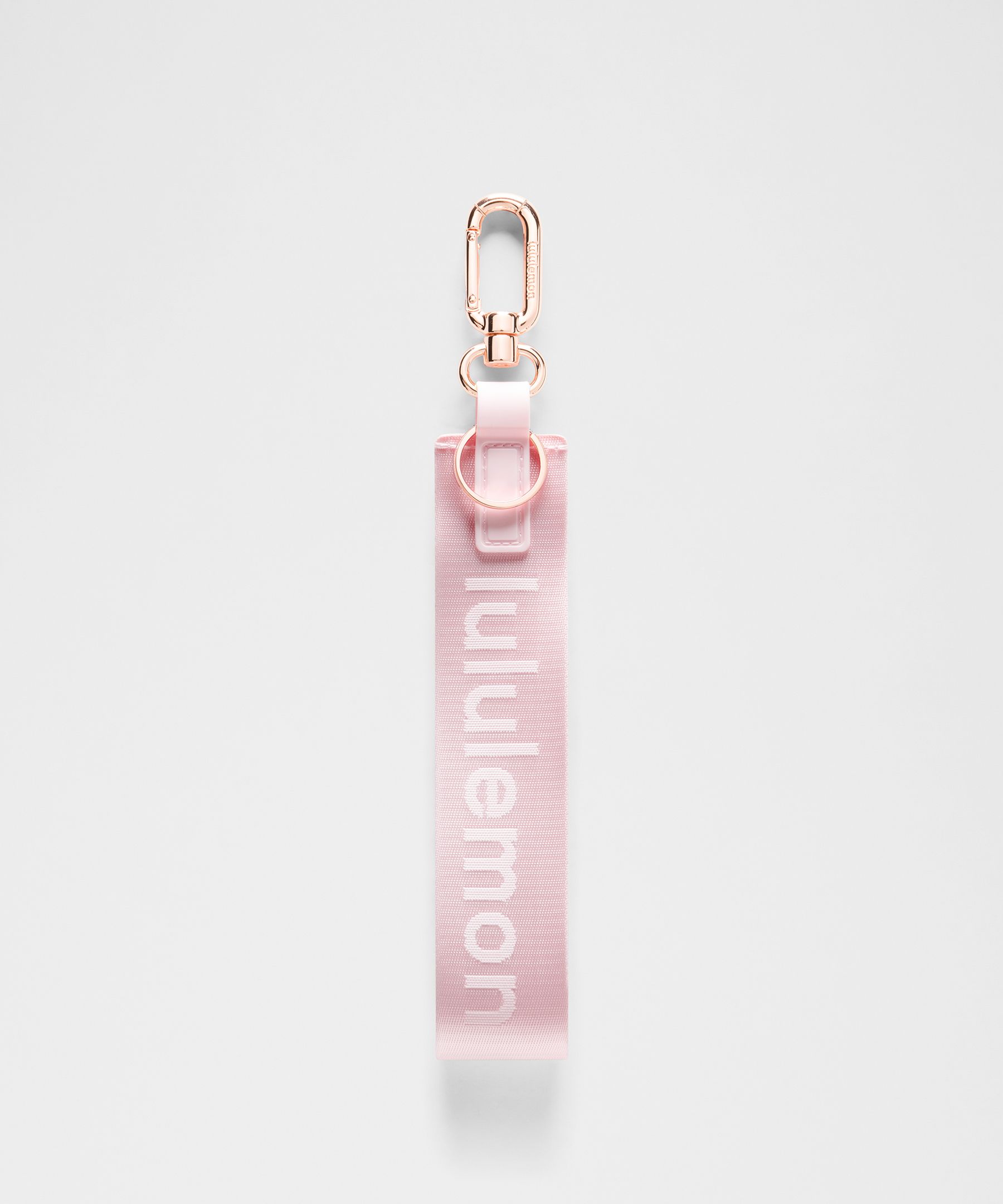 Never Lost Keychain - Pink Pearl/White/Rose Gold