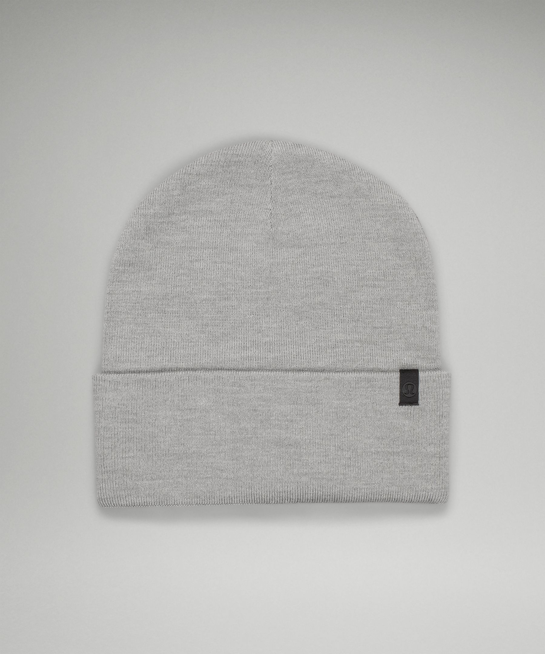 Black and grey beanie