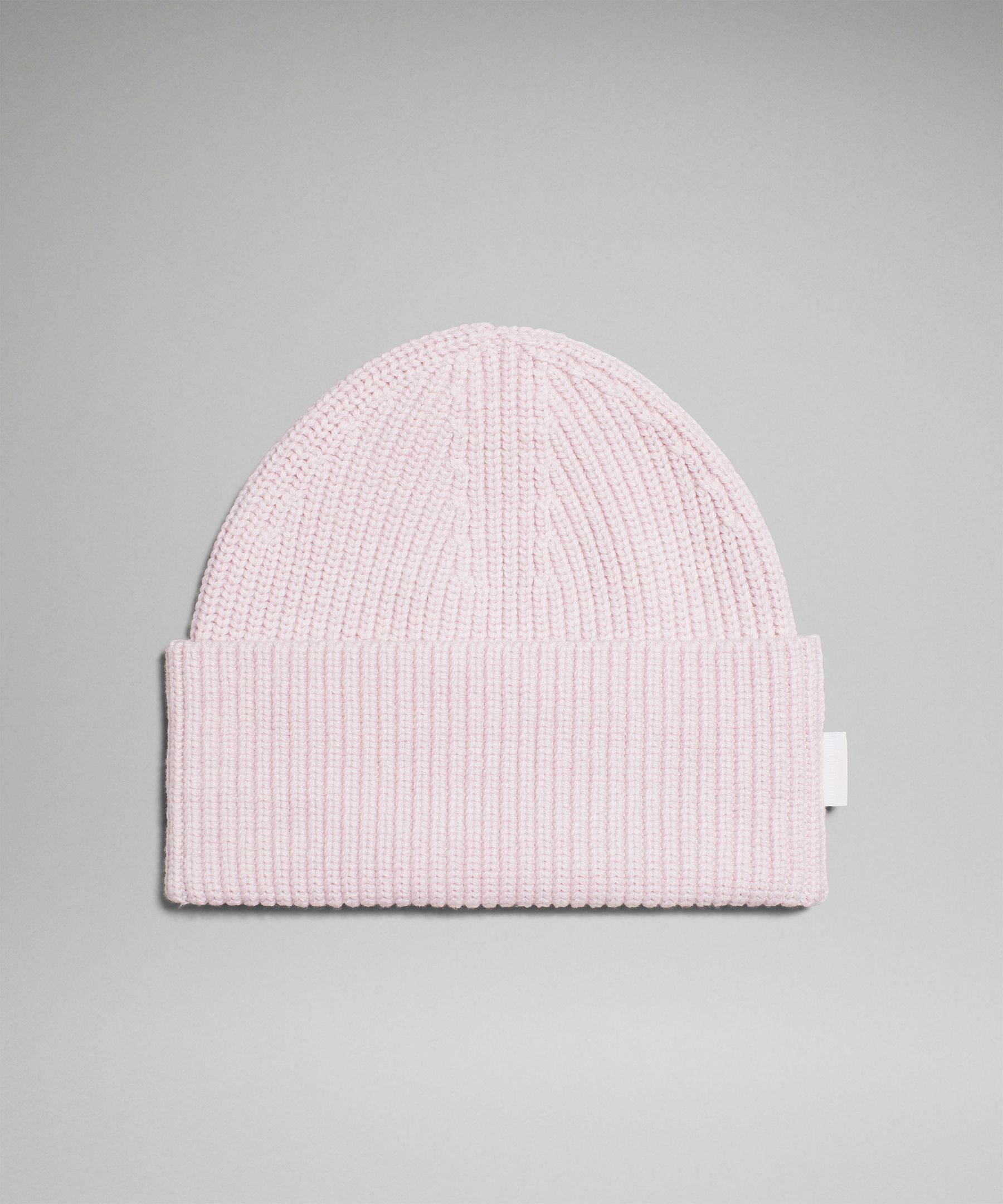 Ribbed Merino Wool-Blend Knit Beanie