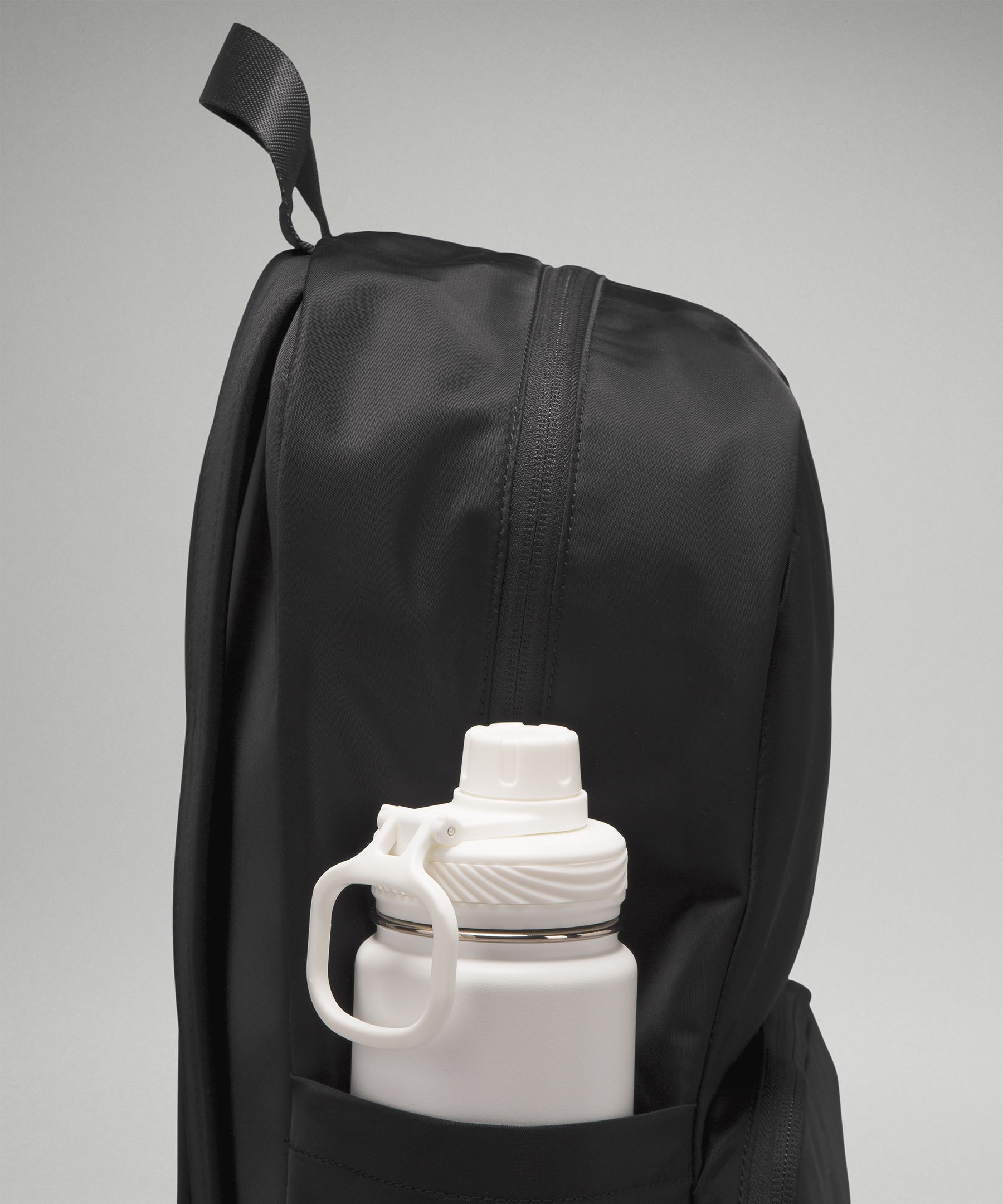 Lululemon Fast and Free Backpack *SeaWheeze - Illusionary Max Alpine White  Black / Black - lulu fanatics