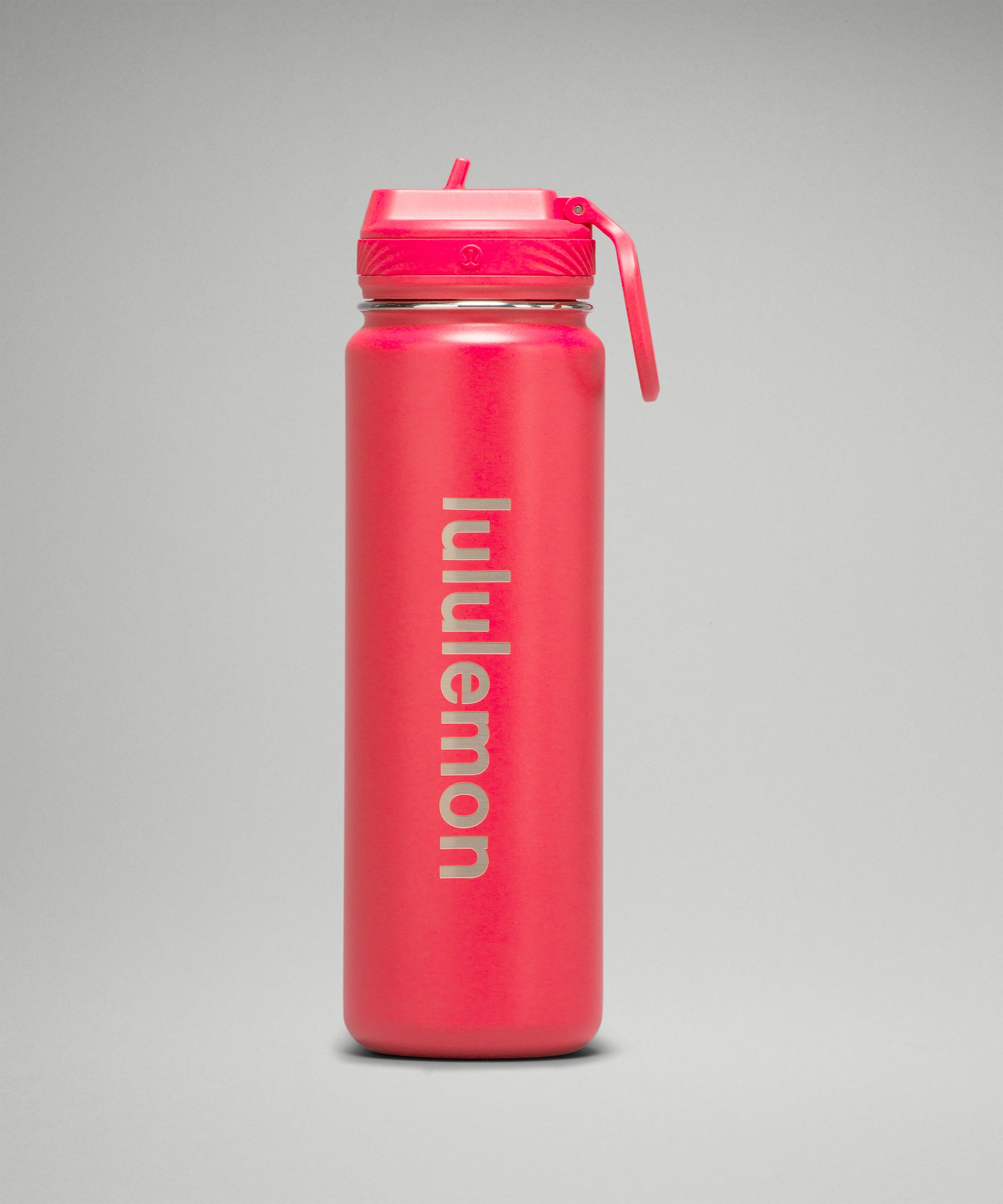 Lululemon Back To Life Steel Water Bottle, 710ml - Pink