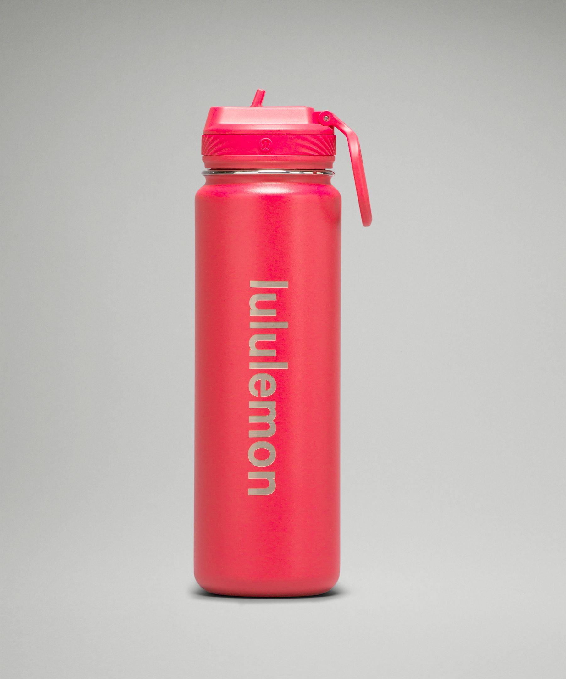 Lululemon Back To Life Sport Bottle 24oz Straw Lid 710 ml NEW