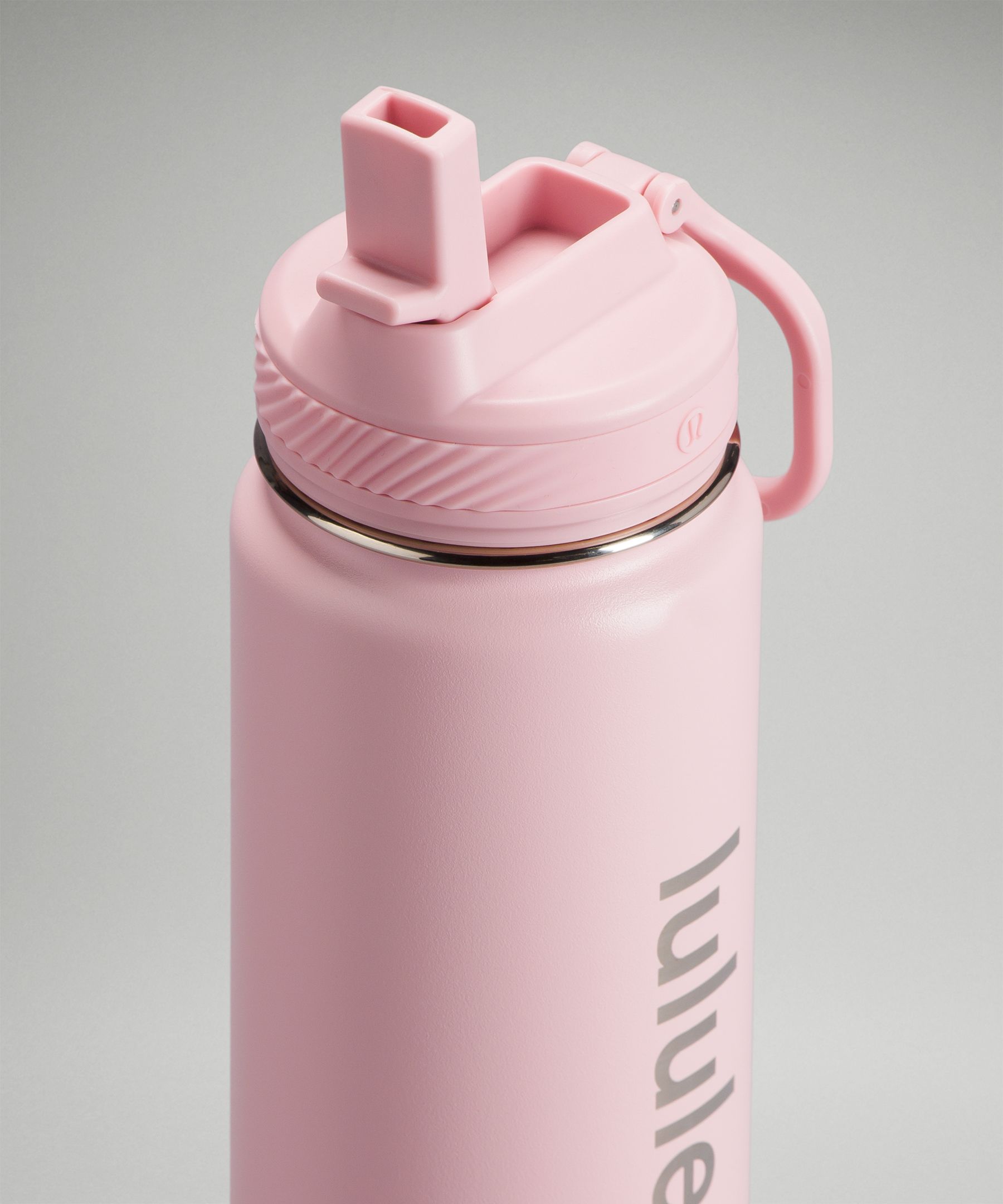 Lululemon Back to Life Sport Bottle 24oz Straw Lid - White/Neutral