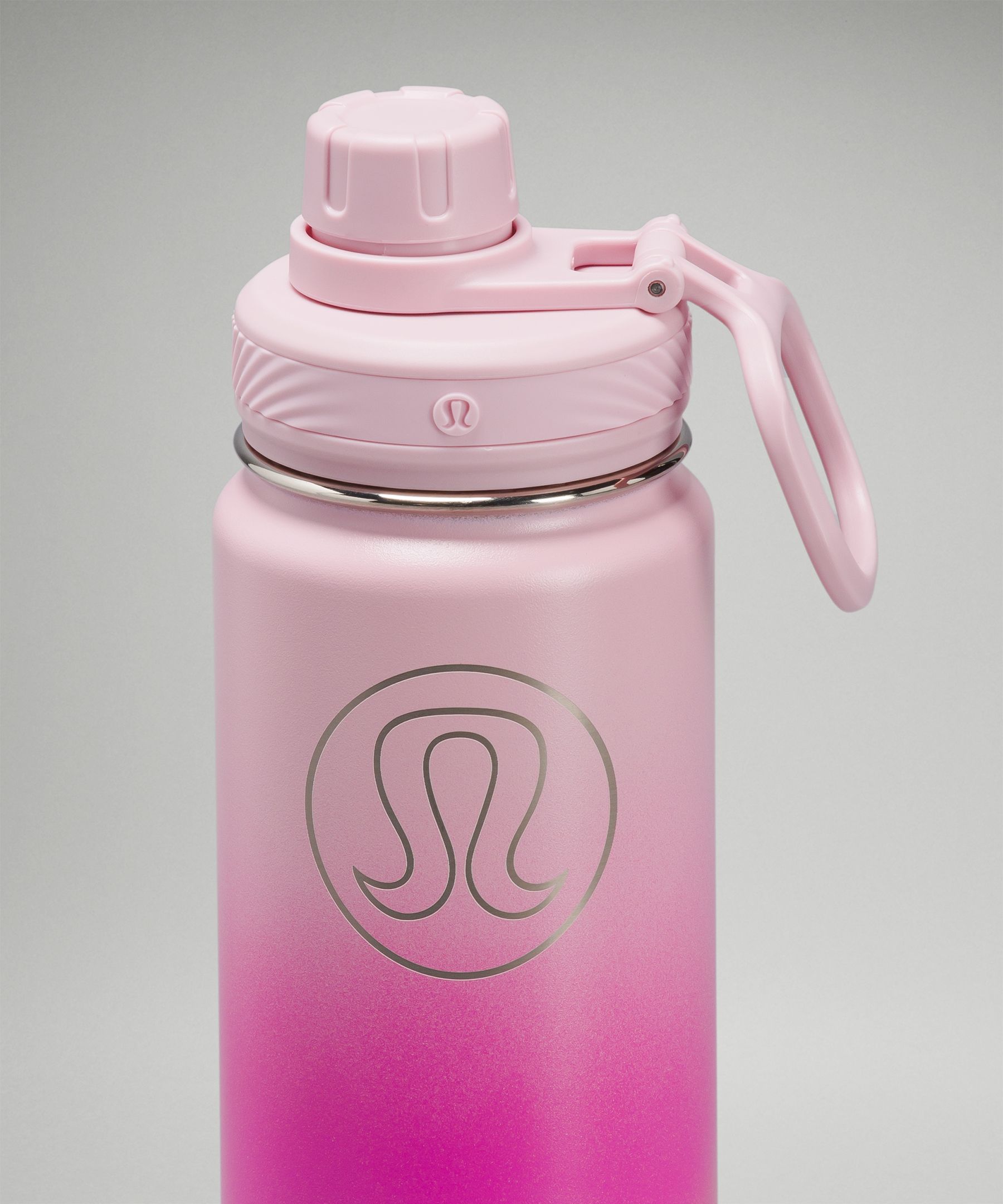 Review LULULEMON Back To Life Sport Bottle 24 oz Water Bottle Pink