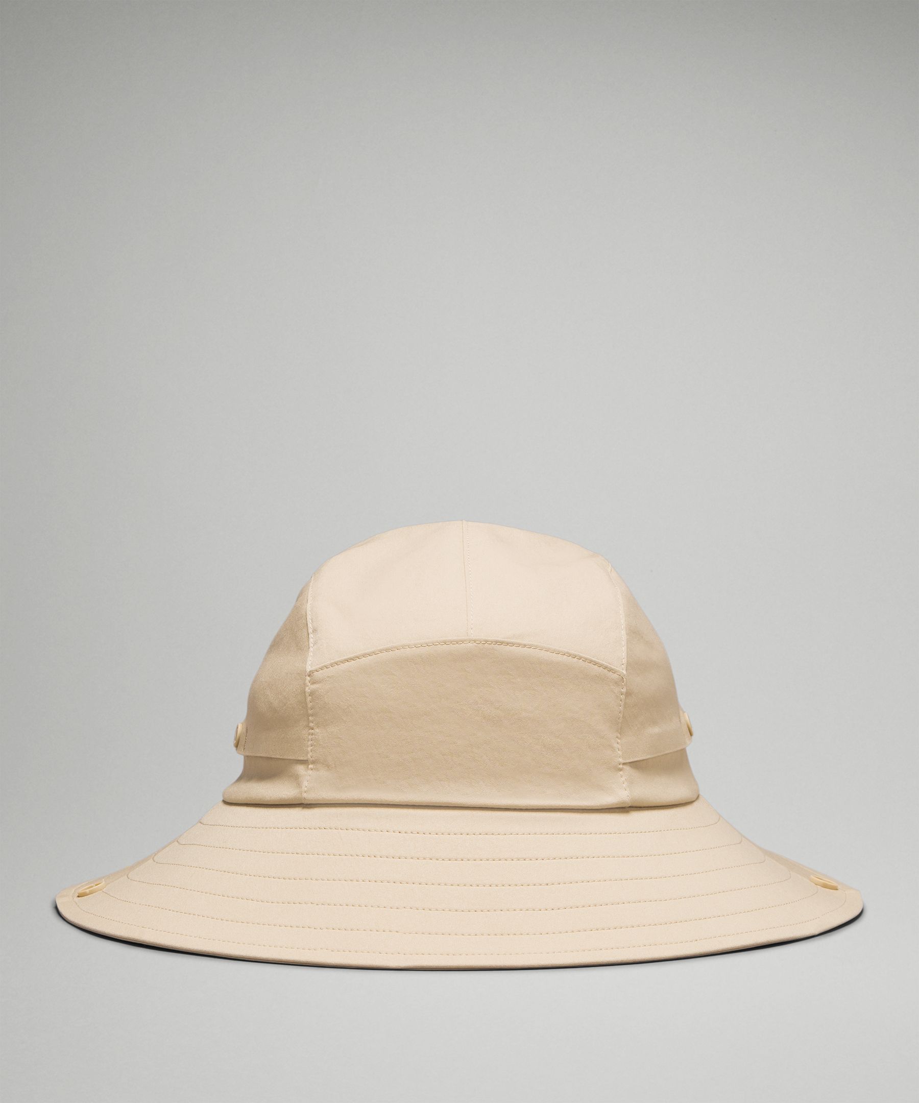 Fashion Wide Brim Bucket Hat Anti-UV Sun Hats Outdoor Cooling