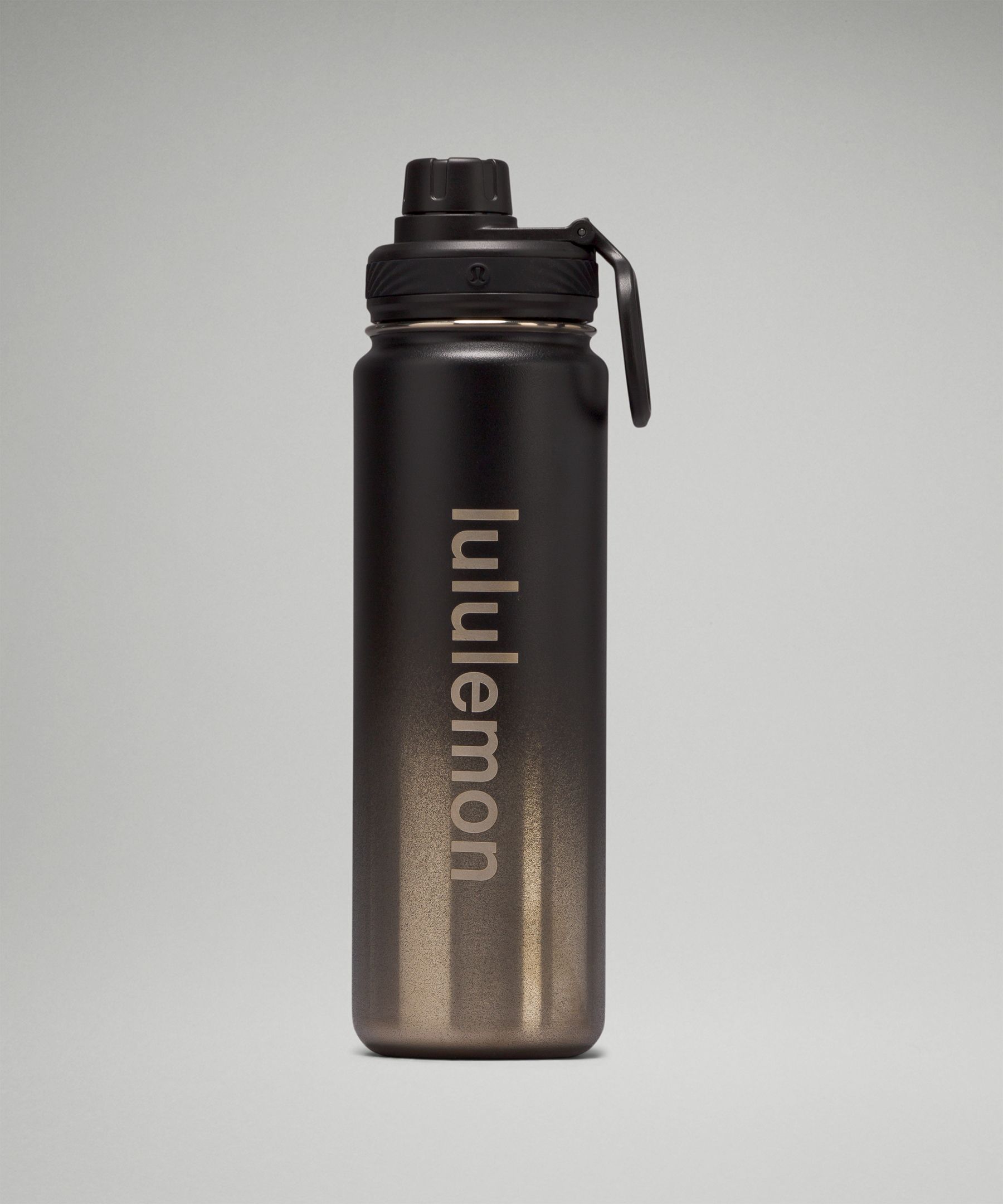 Garrafa térmica de grande capacidade com corda de elevação, Tumbler isolado  para carro, Copo de água Lululemon, 700ml