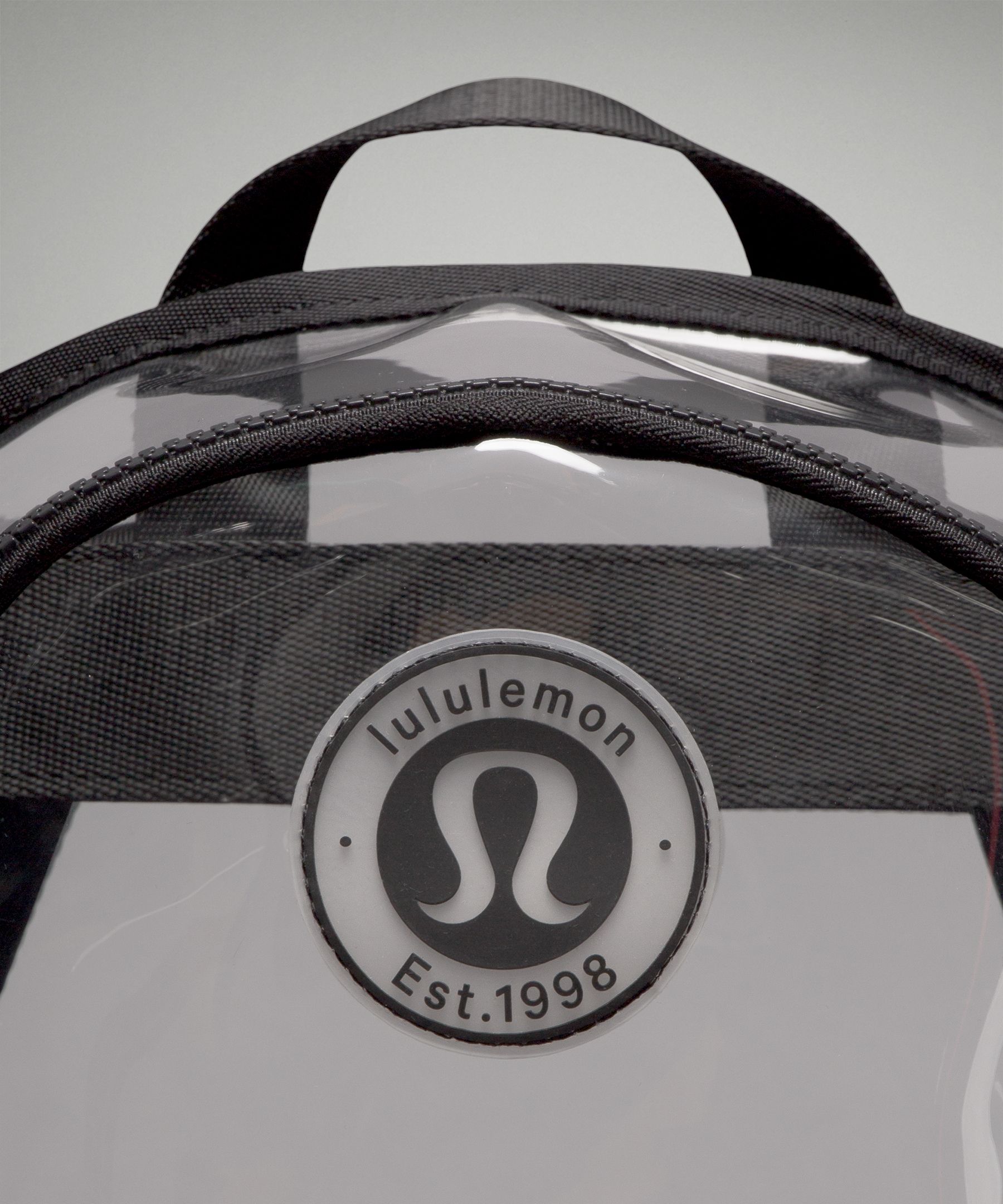 Shop Lululemon Clear Backpack Mini 10l Logo
