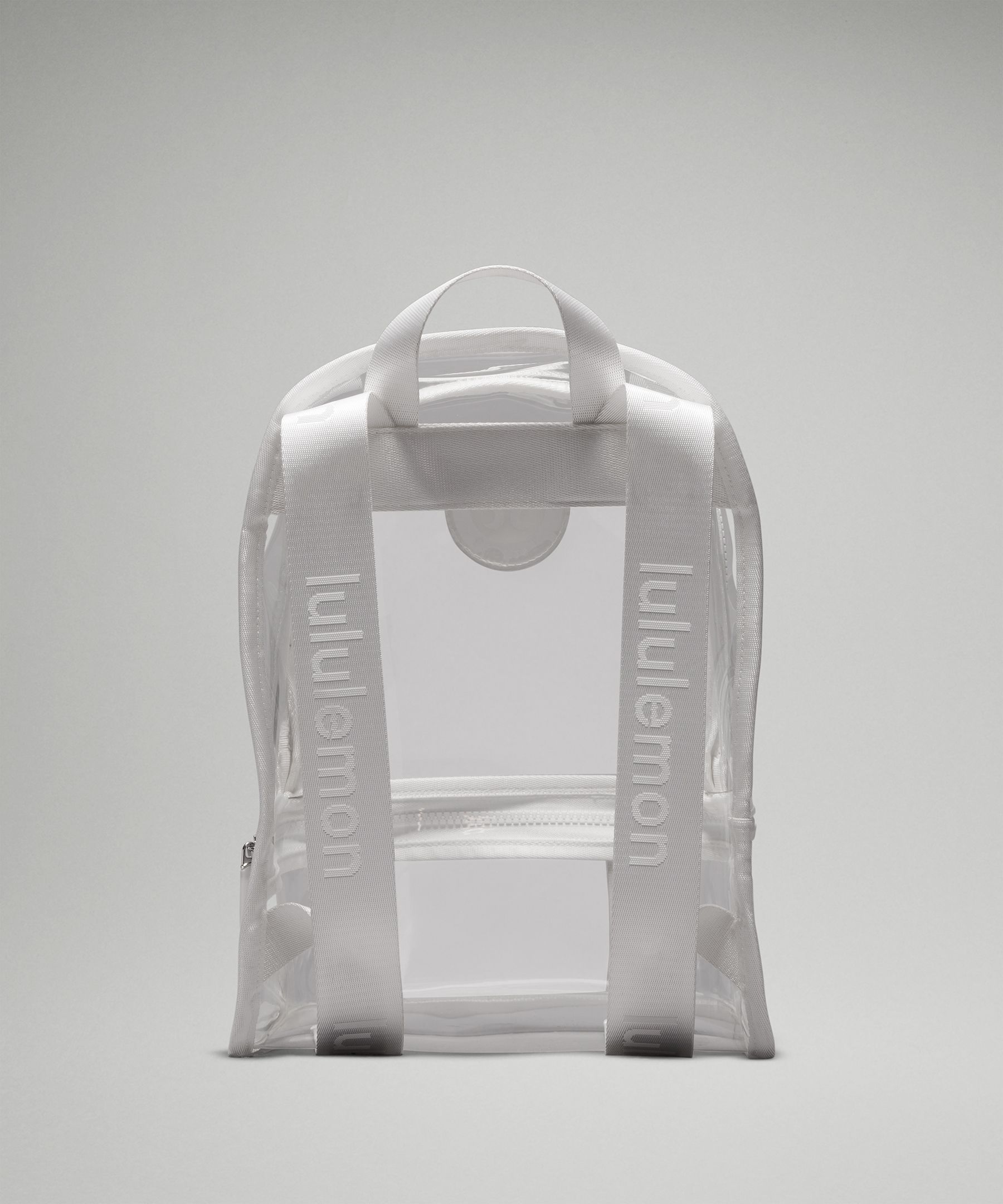 Lululemon Clear Backpack Mini 10 Lt LOGO - NWT Book bag Concerts Travel New