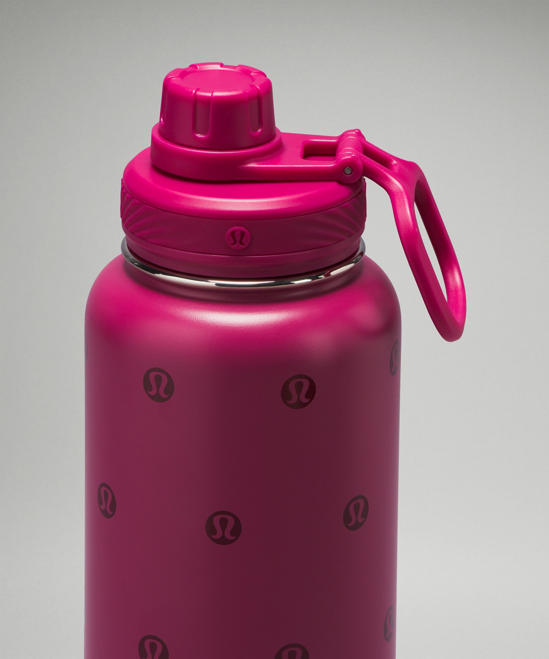 Lululemon Back To Life Insulated Sport Water Bottle 32oz White Brand New  Dent