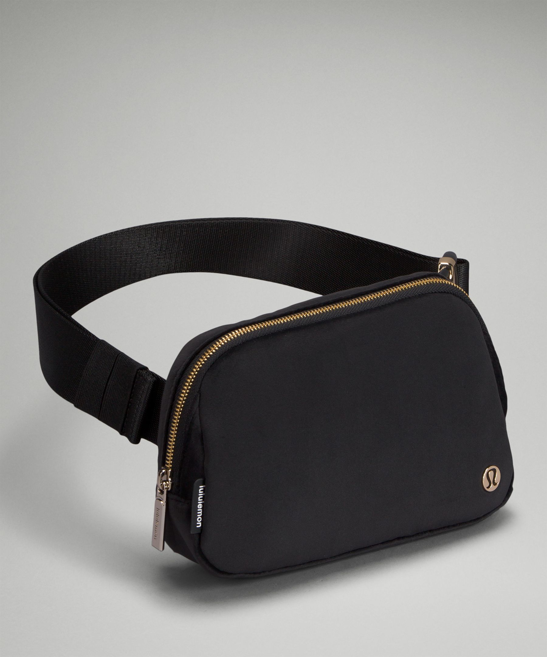 Lululemon Everywhere Belt Bag Crossbody Extended Strap Fanny Pack,1L,Black  