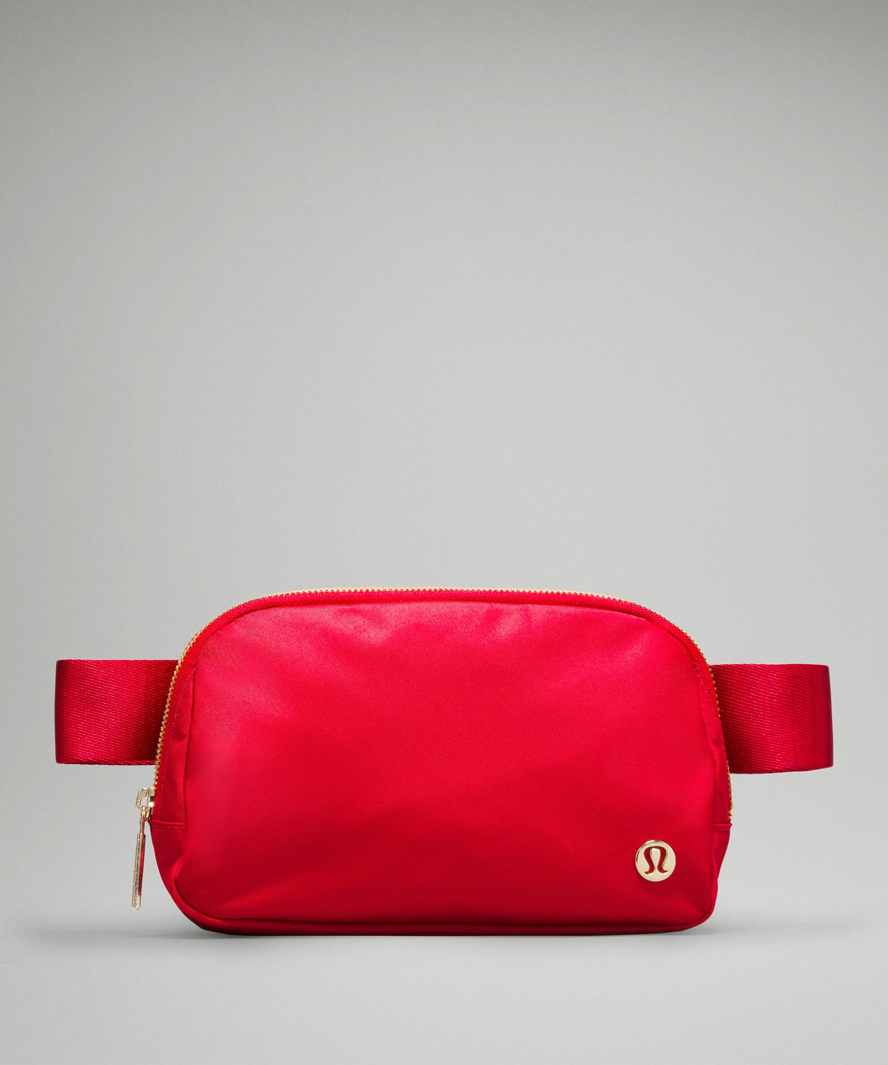 Rare Color ~ Lululemon Everywhere Belt Bag in Dark Red and Gold