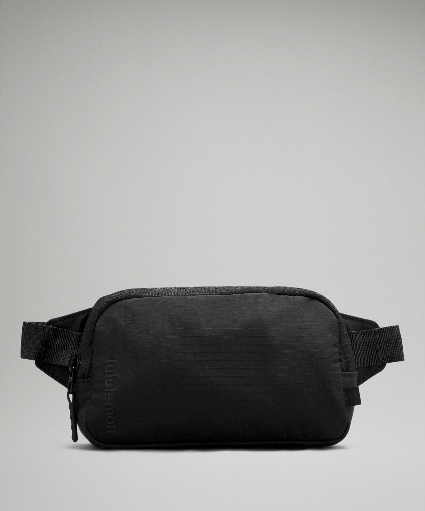 Mini Black Leather Belt Bag 