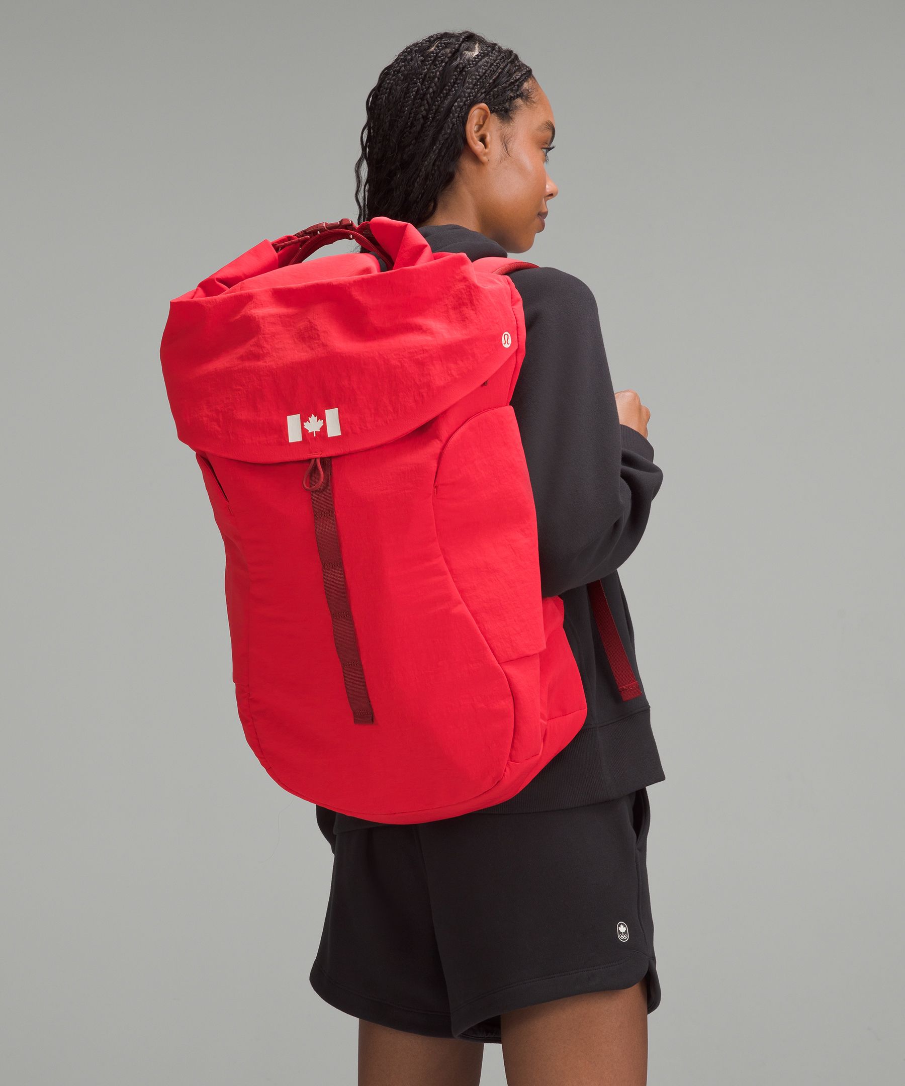 Team Canada Rolltop Backpack 45L *COC Logo | Unisex Bags,Purses,Wallets