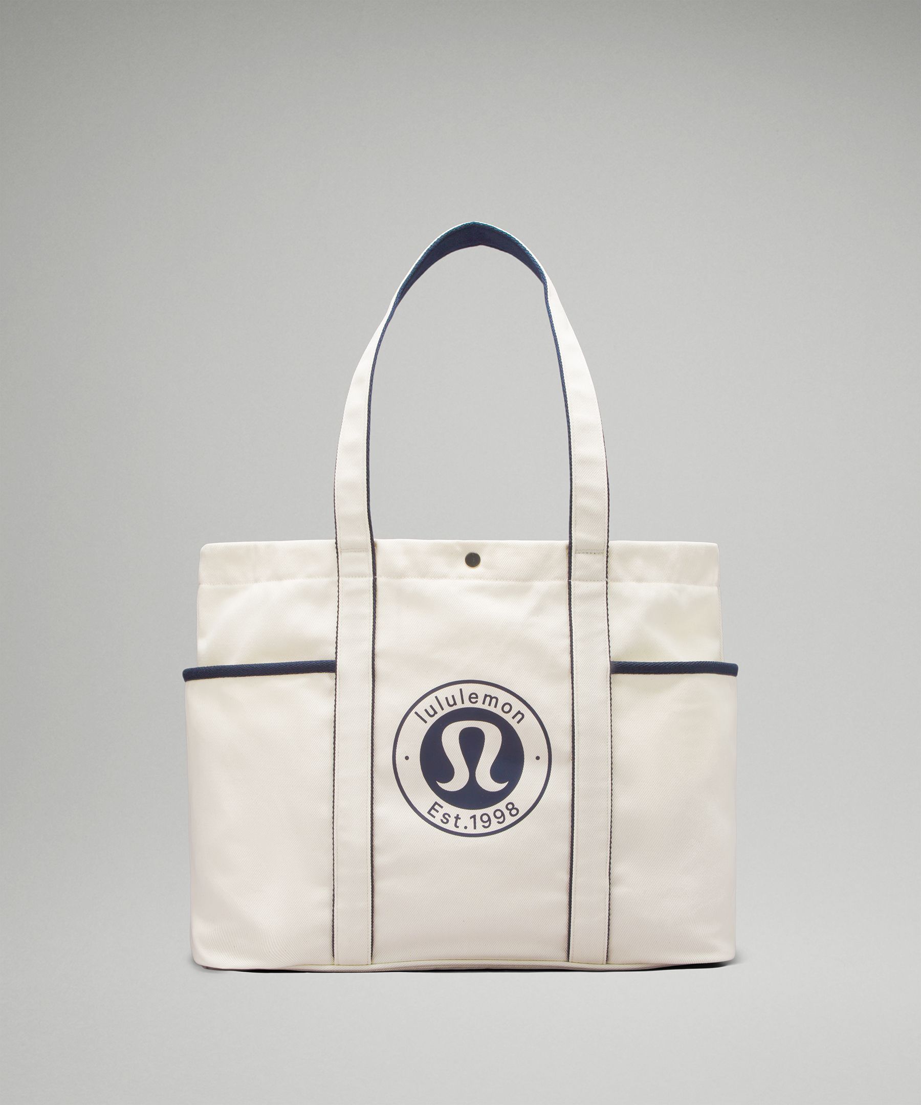 Daily Multi-Pocket Canvas Tote Bag 20L Logo